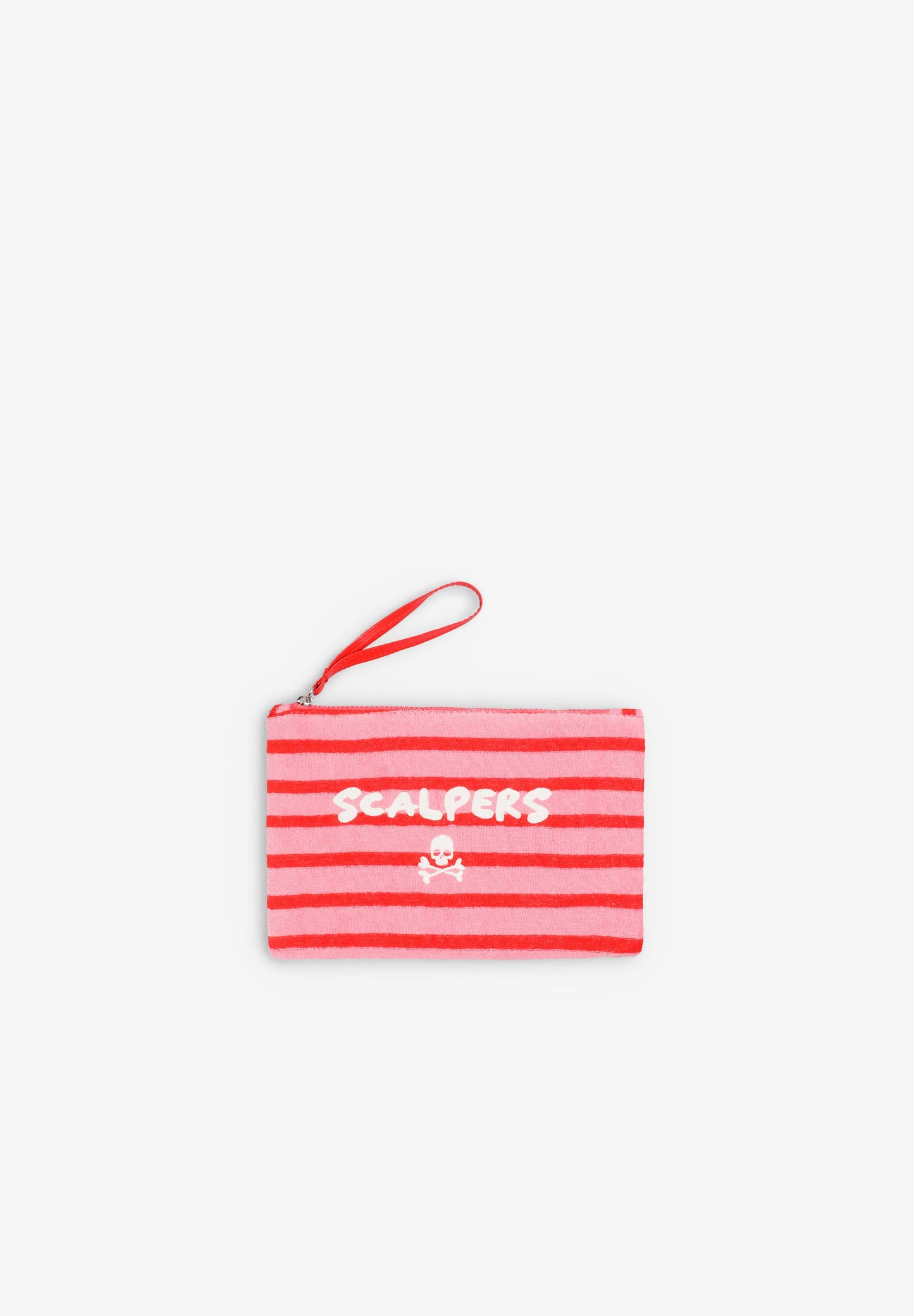 STRIPED TOWELLING TOILETRY BAG
