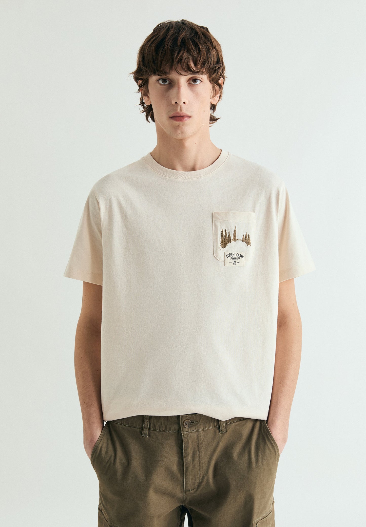 FADED PRINT T-SHIRT