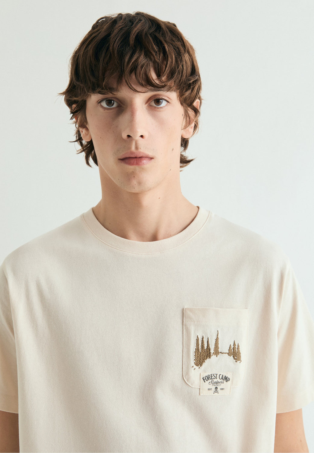 CAMISETA ESTAMPADA EFECTO LAVADO - Scalpers