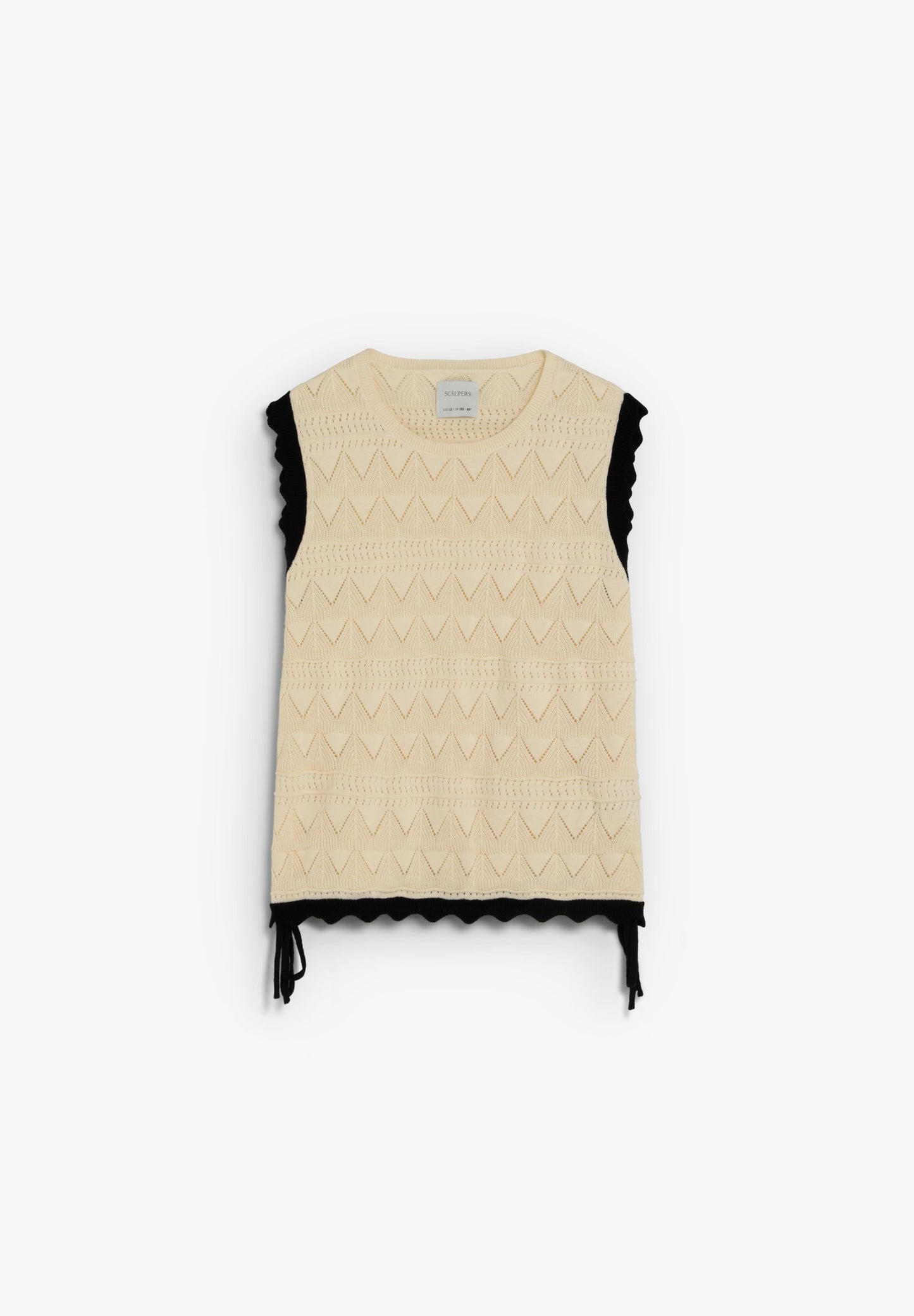 OPENWORK KNIT TOP