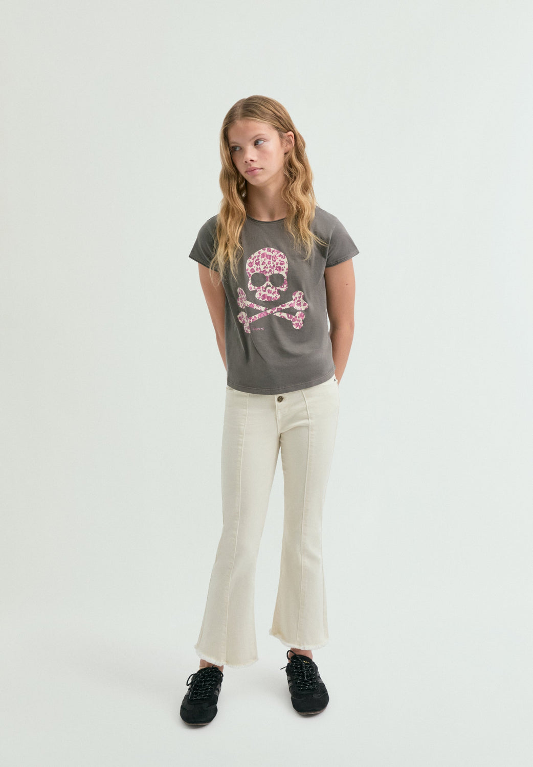 CAMISETA CALAVERA ANIMAL PRINT - Scalpers