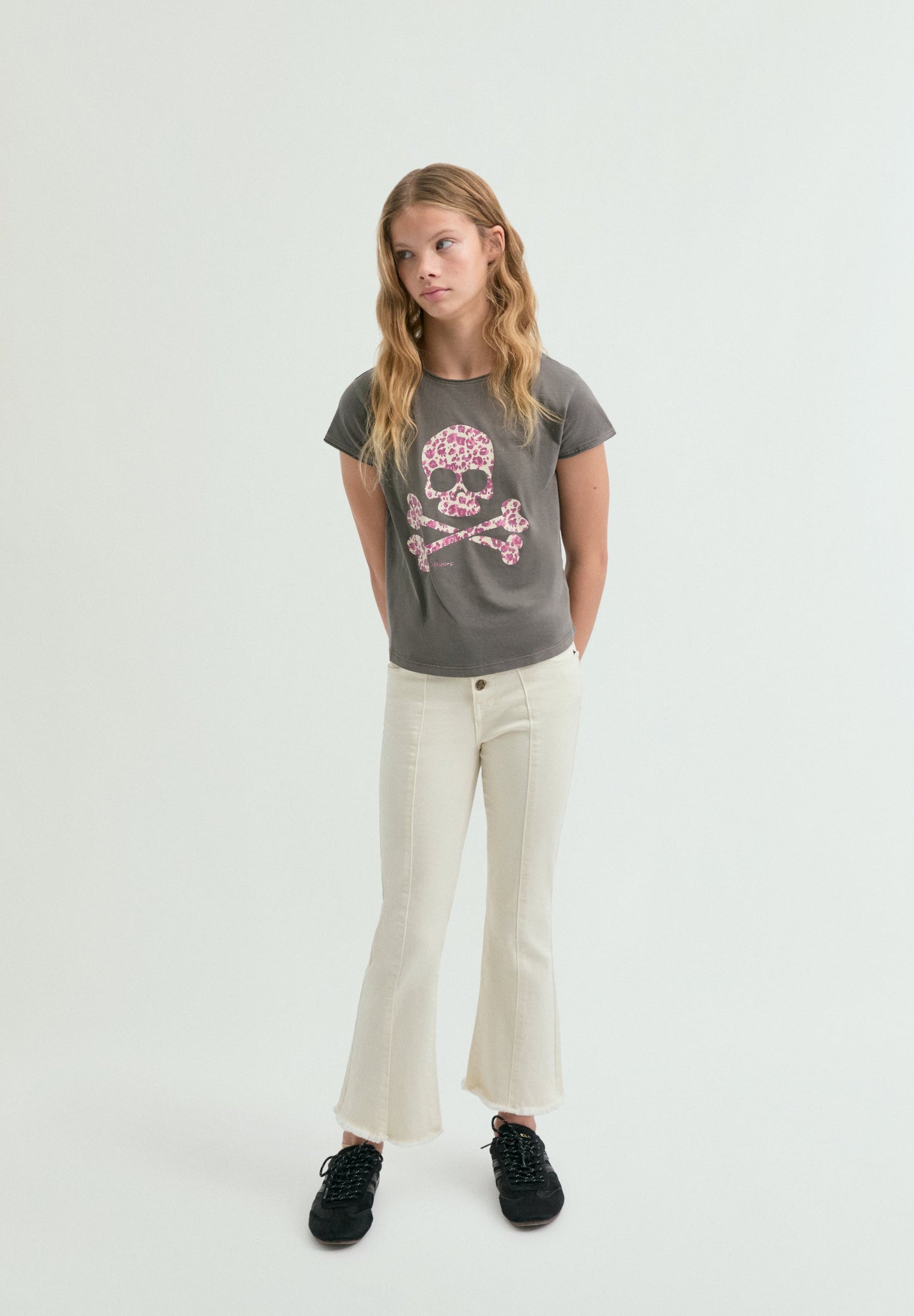 CAMISETA CALAVERA ANIMAL PRINT - Scalpers