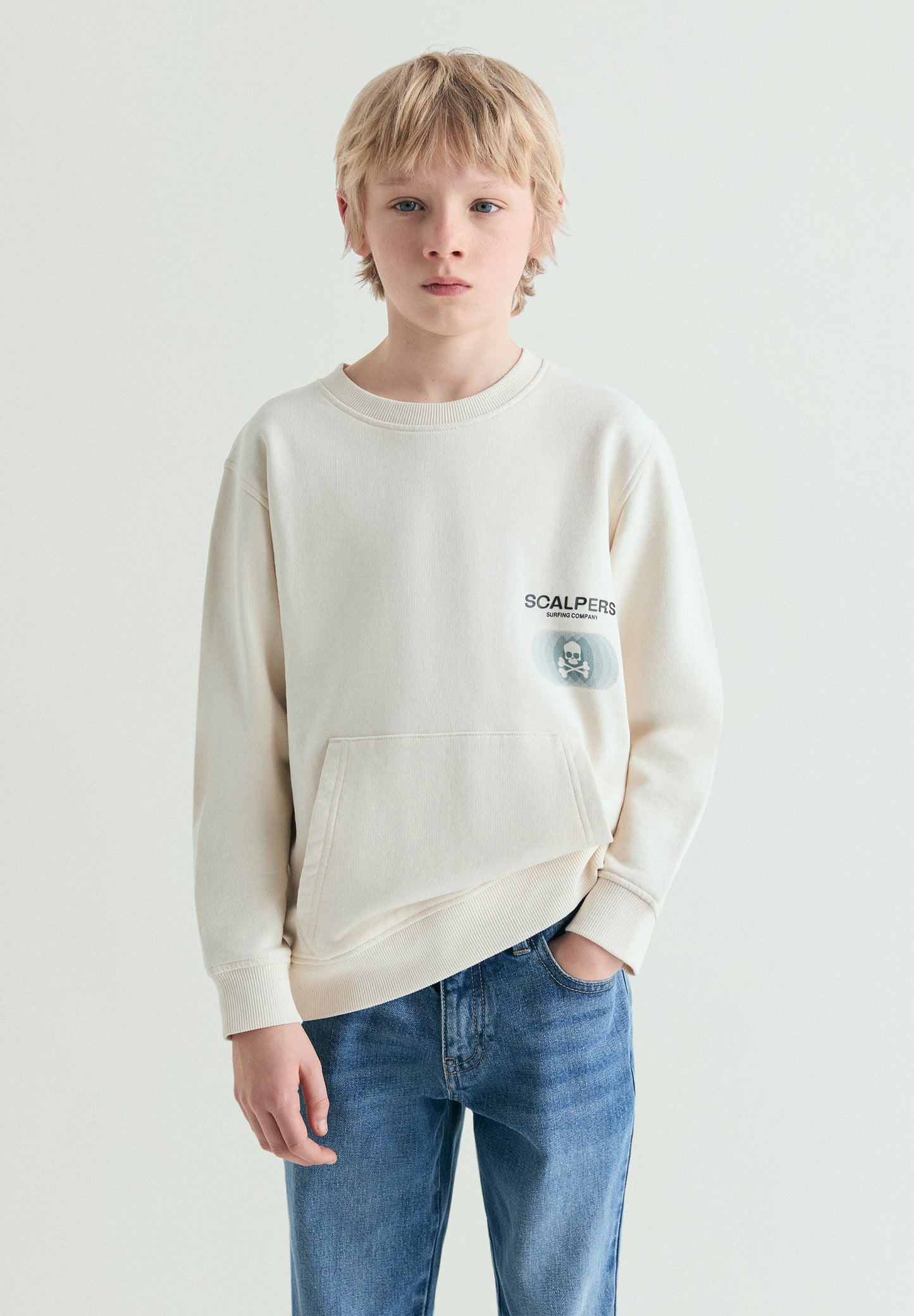 PRINTED CREWNECK SWEATSHIRT