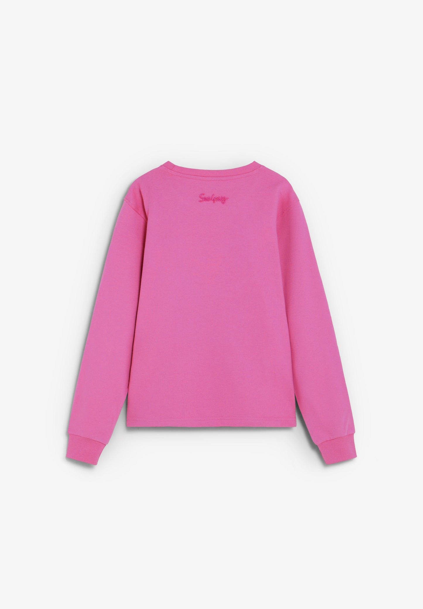 SWEATSHIRT WITH CONTRAST EMBROIDERY