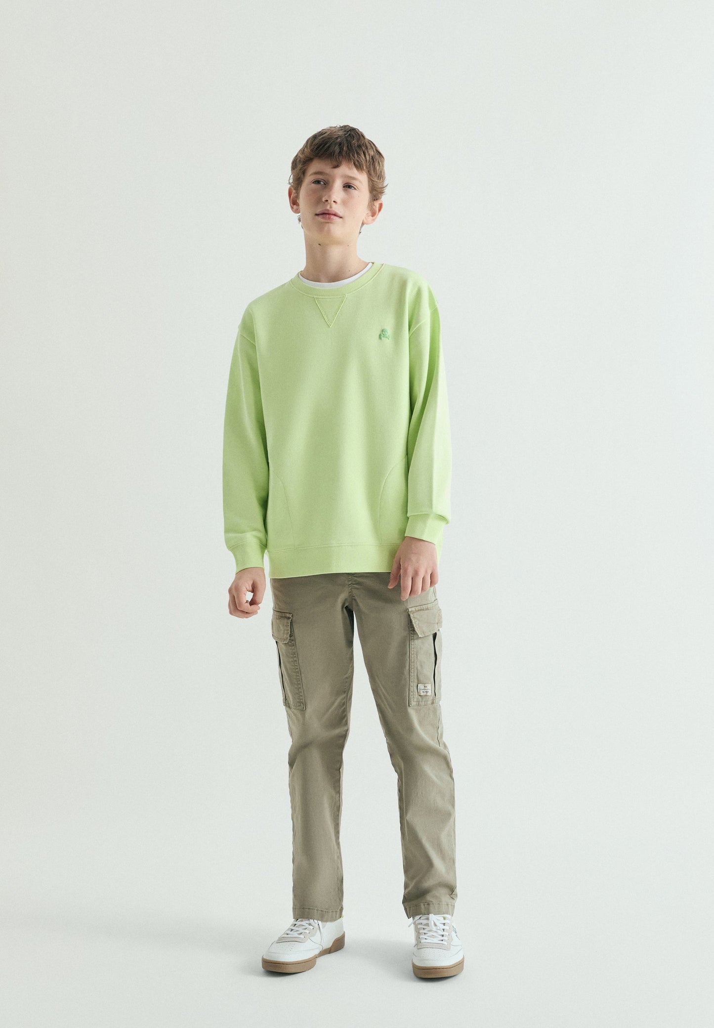 OCEAN PRINT SWEATSHIRT