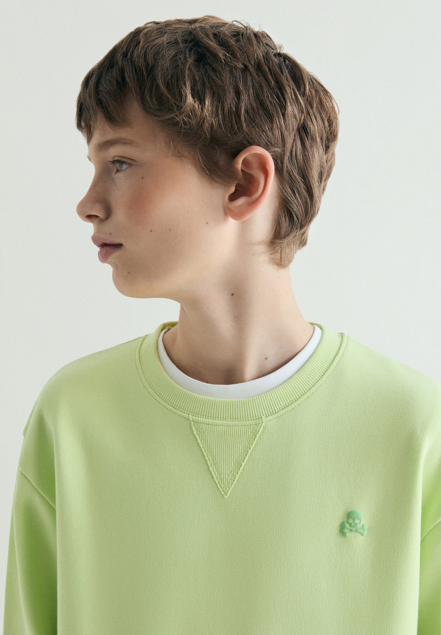 OCEAN PRINT SWEATSHIRT
