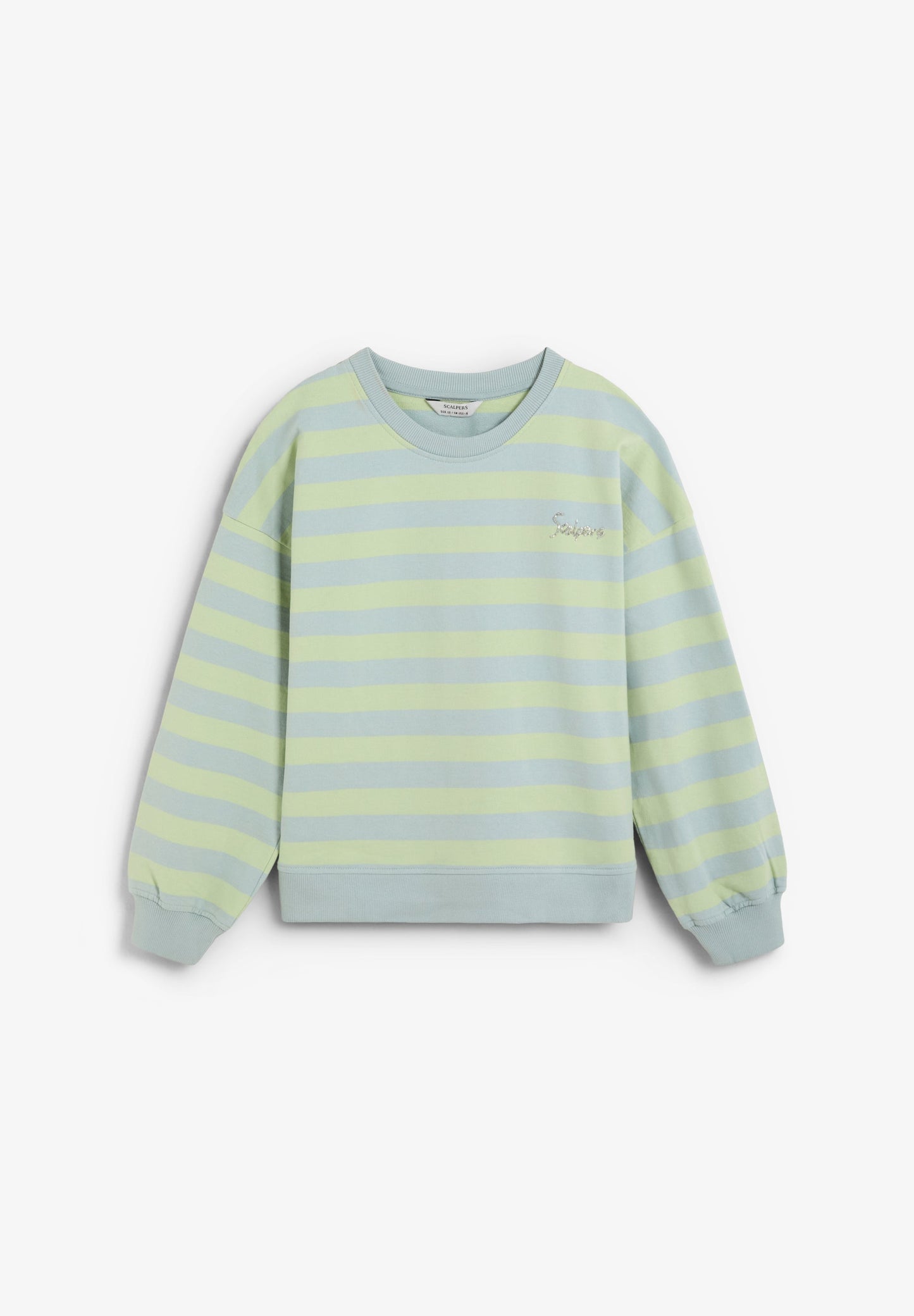 RELAXED STRIPED SWEATSHIRT
