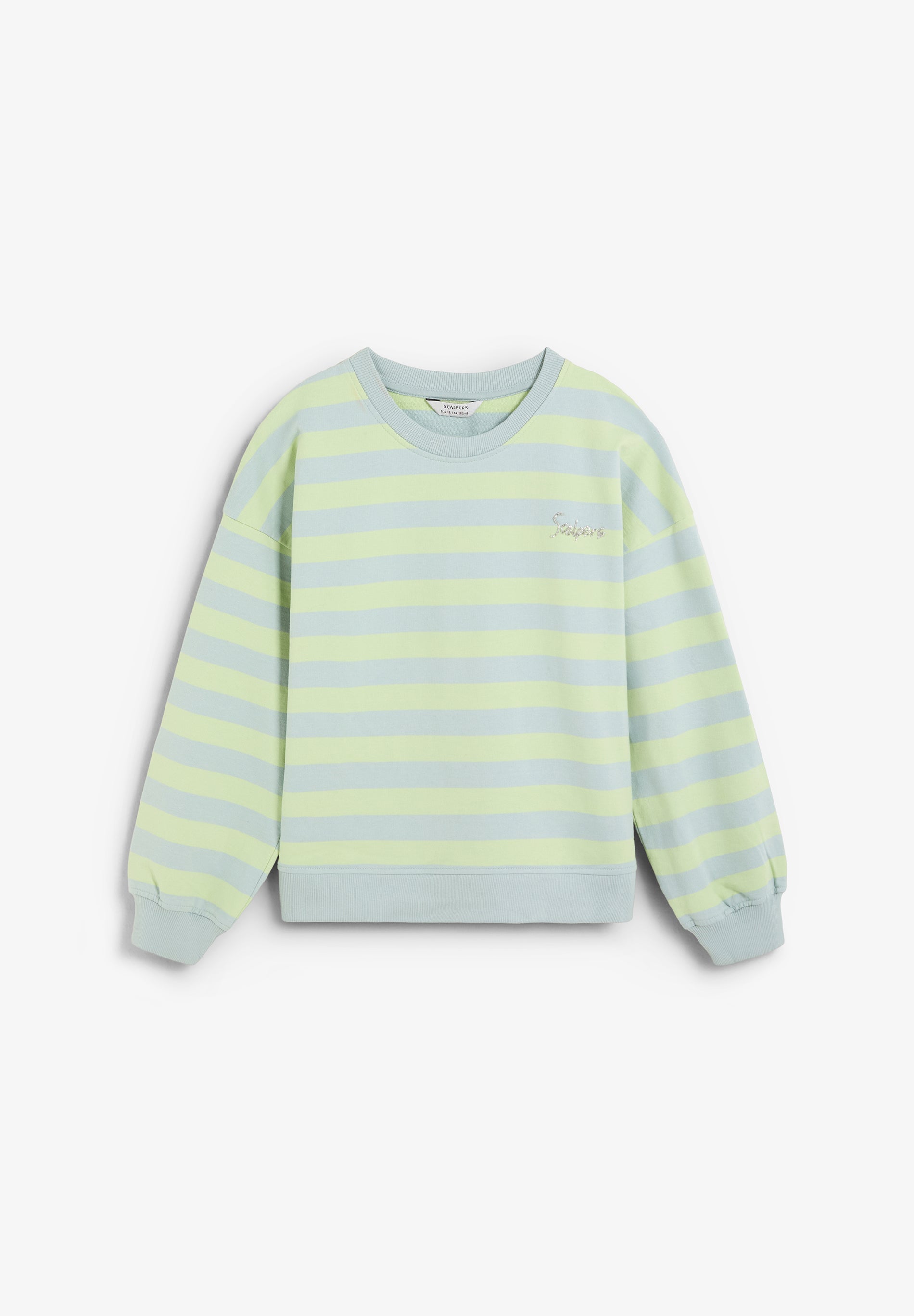 RELAXED STRIPED SWEATSHIRT