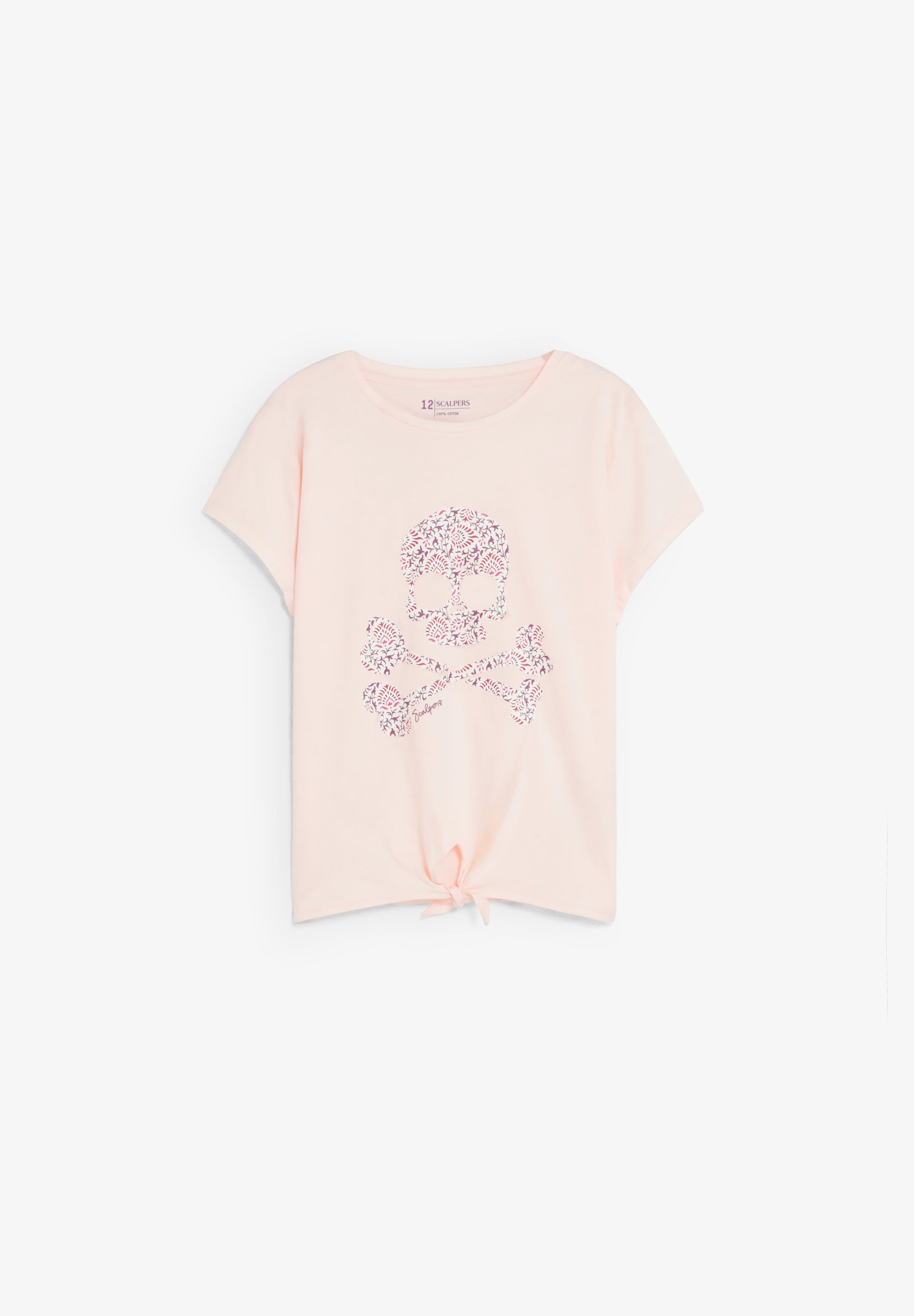 SCMOROCCAN SKULL KNOT TEE GIRLS