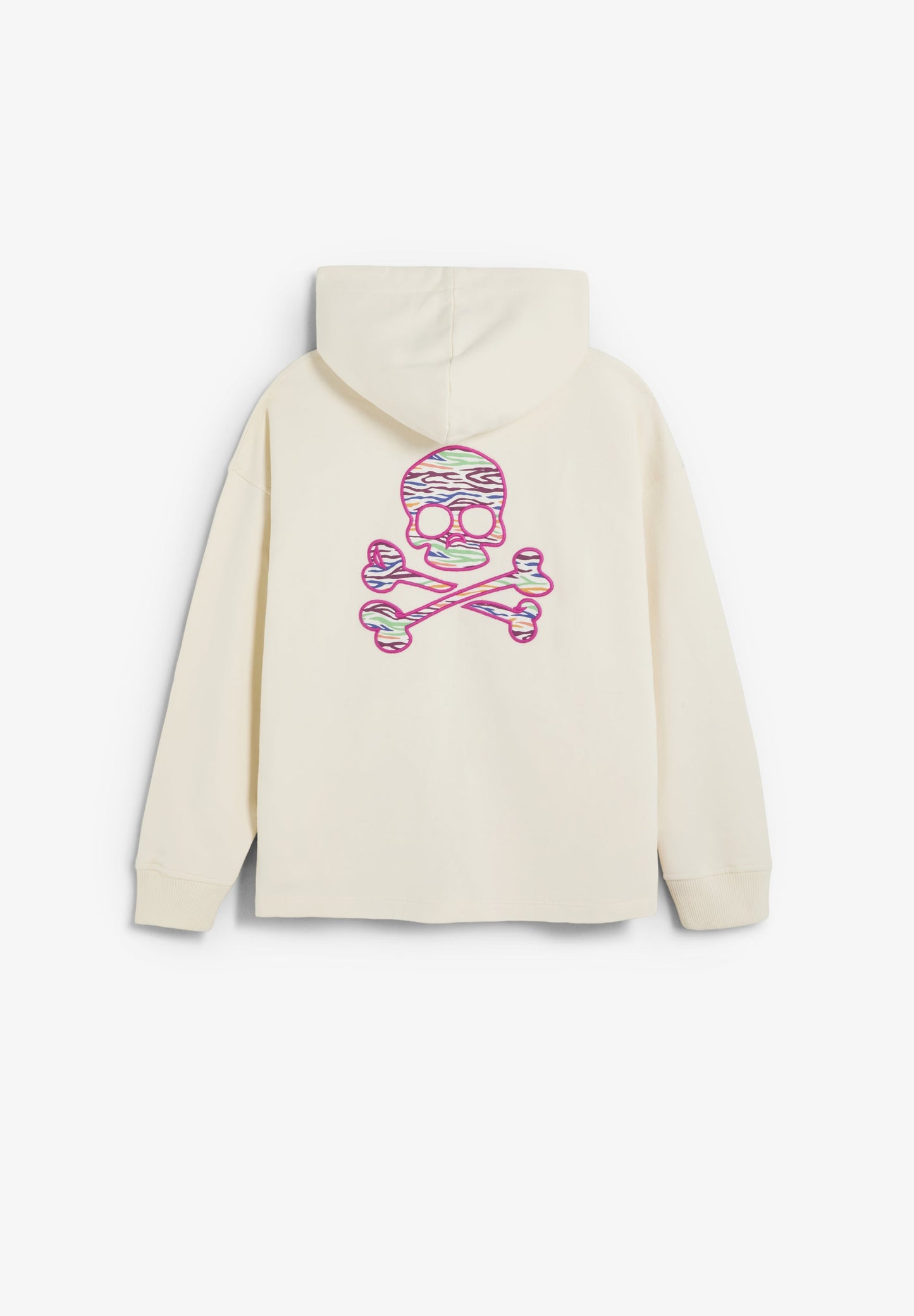 SCZEBRA PATCH ZIP HOODIE GIRLS