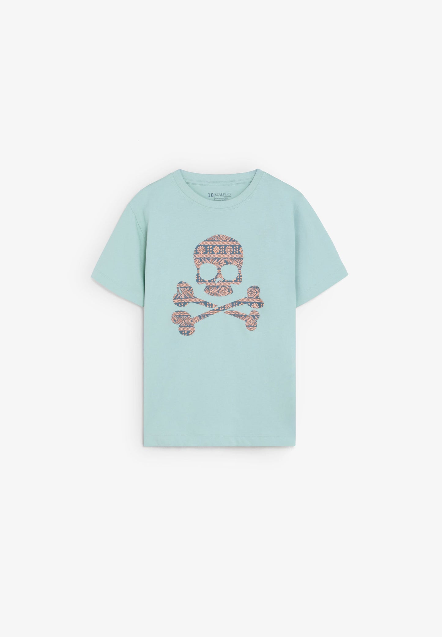PRINTED SKULL T-SHIRT
