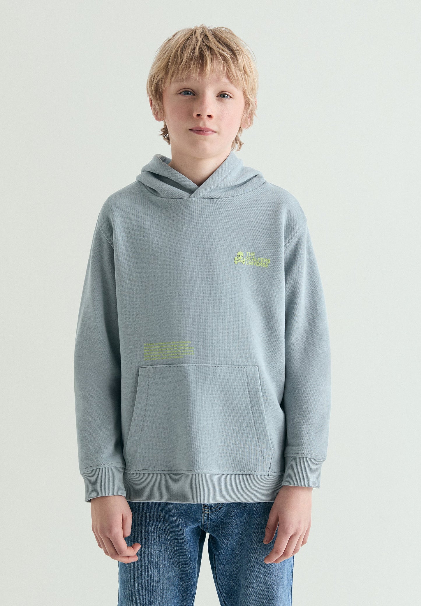 SKULL PRINT HOODIE