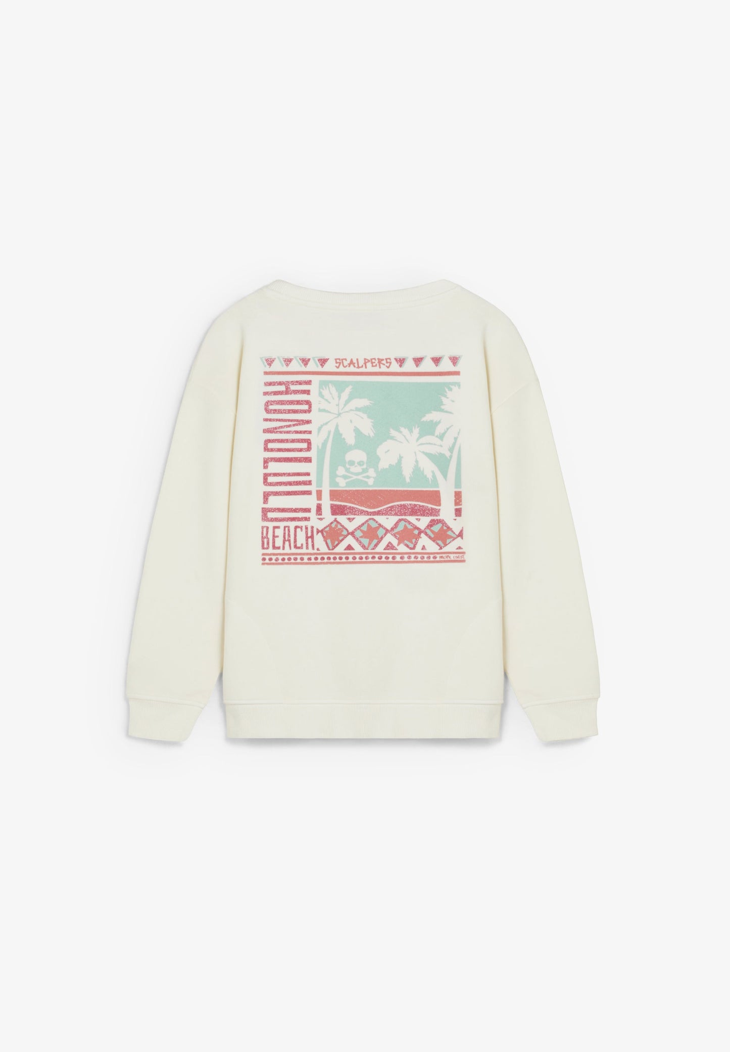 SWEATSHIRT WITH PRINTED BACK