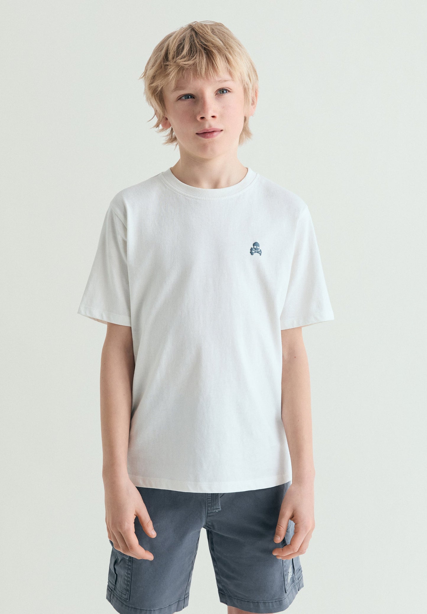 PRINTED SKULL T-SHIRT