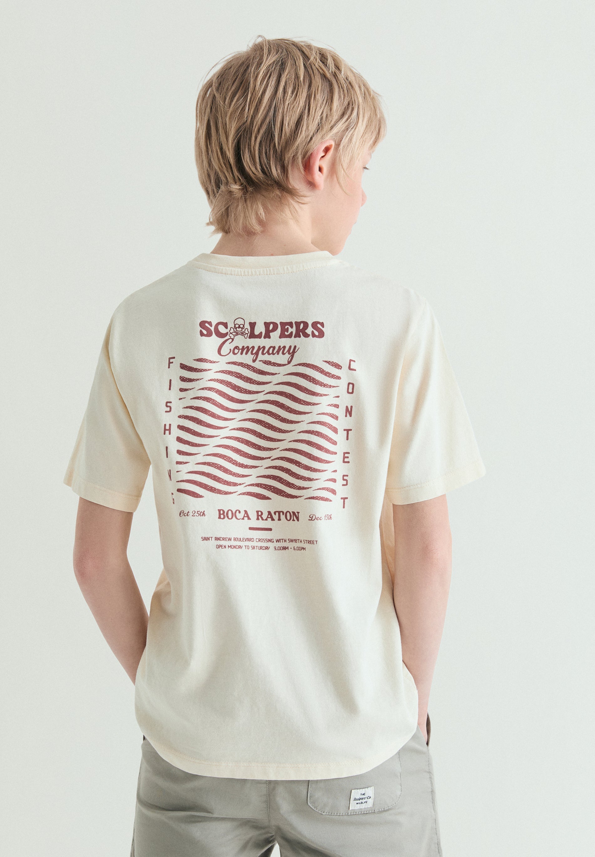 T-SHIRT WITH BACK PRINT