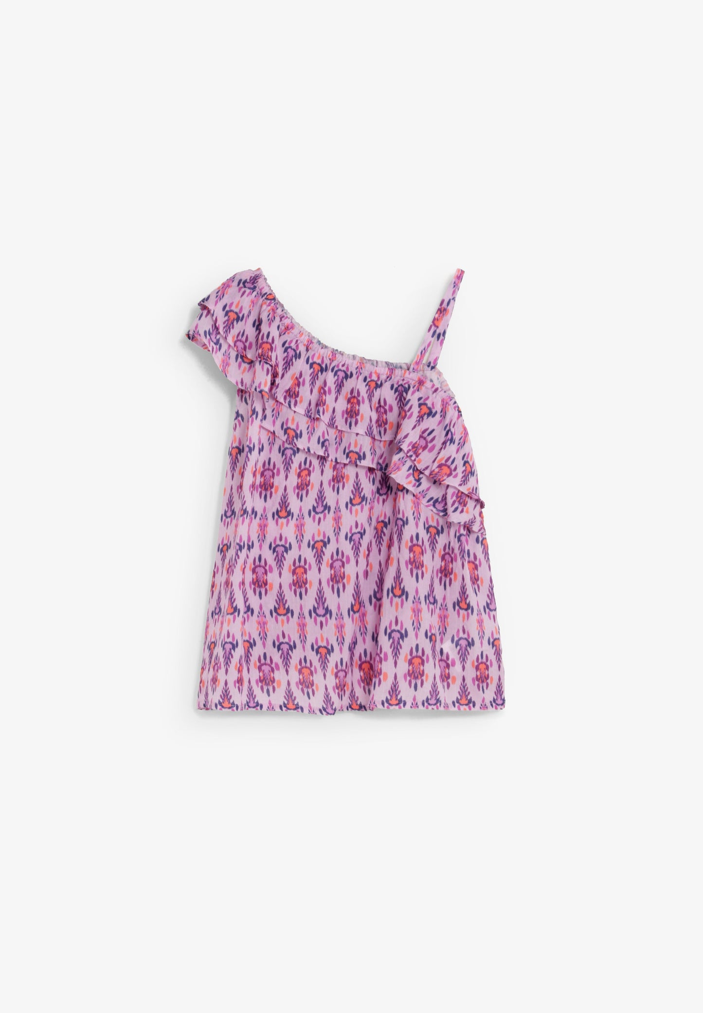 MULTICOLOUR ASYMMETRIC TOP