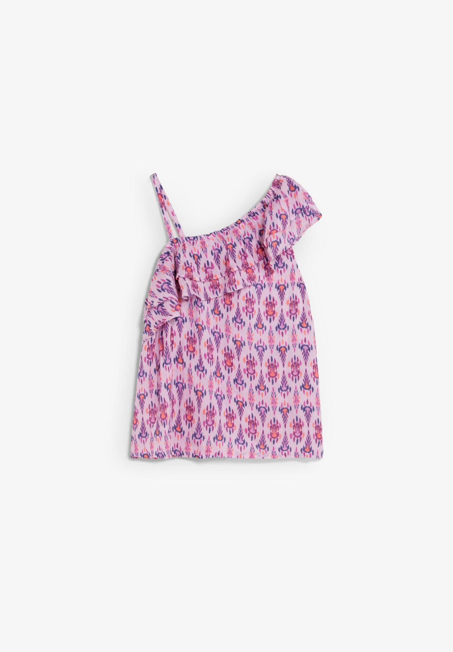 MULTICOLOUR ASYMMETRIC TOP