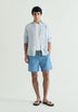 CONTRAST SKULL SWIMMING TRUNKS