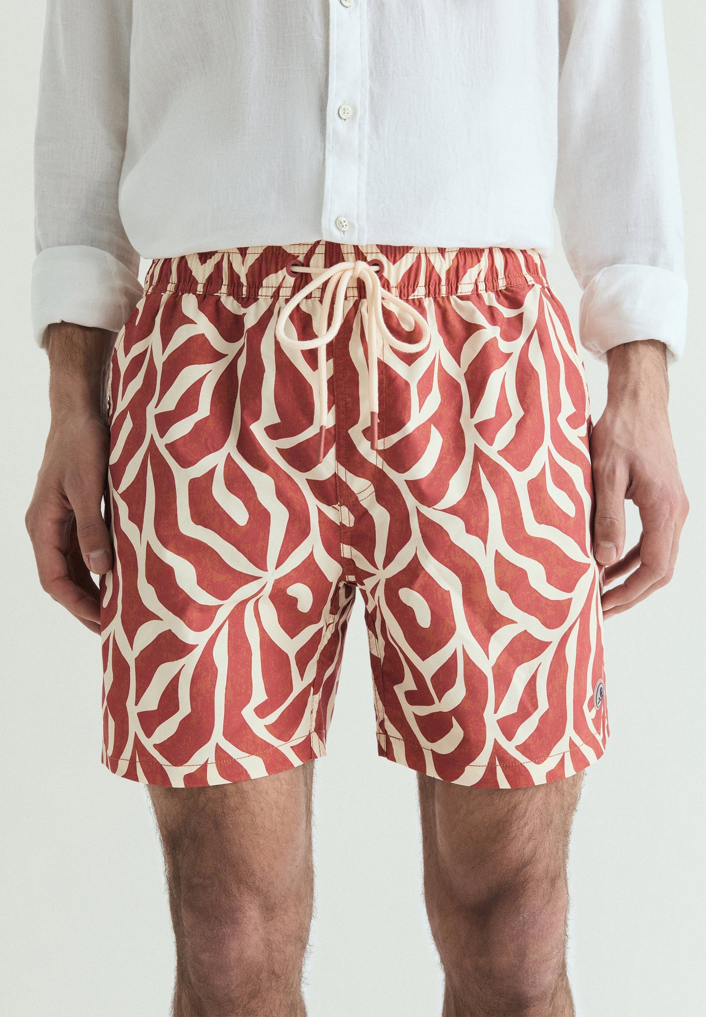 PRINTED SWIMMING TRUNKS