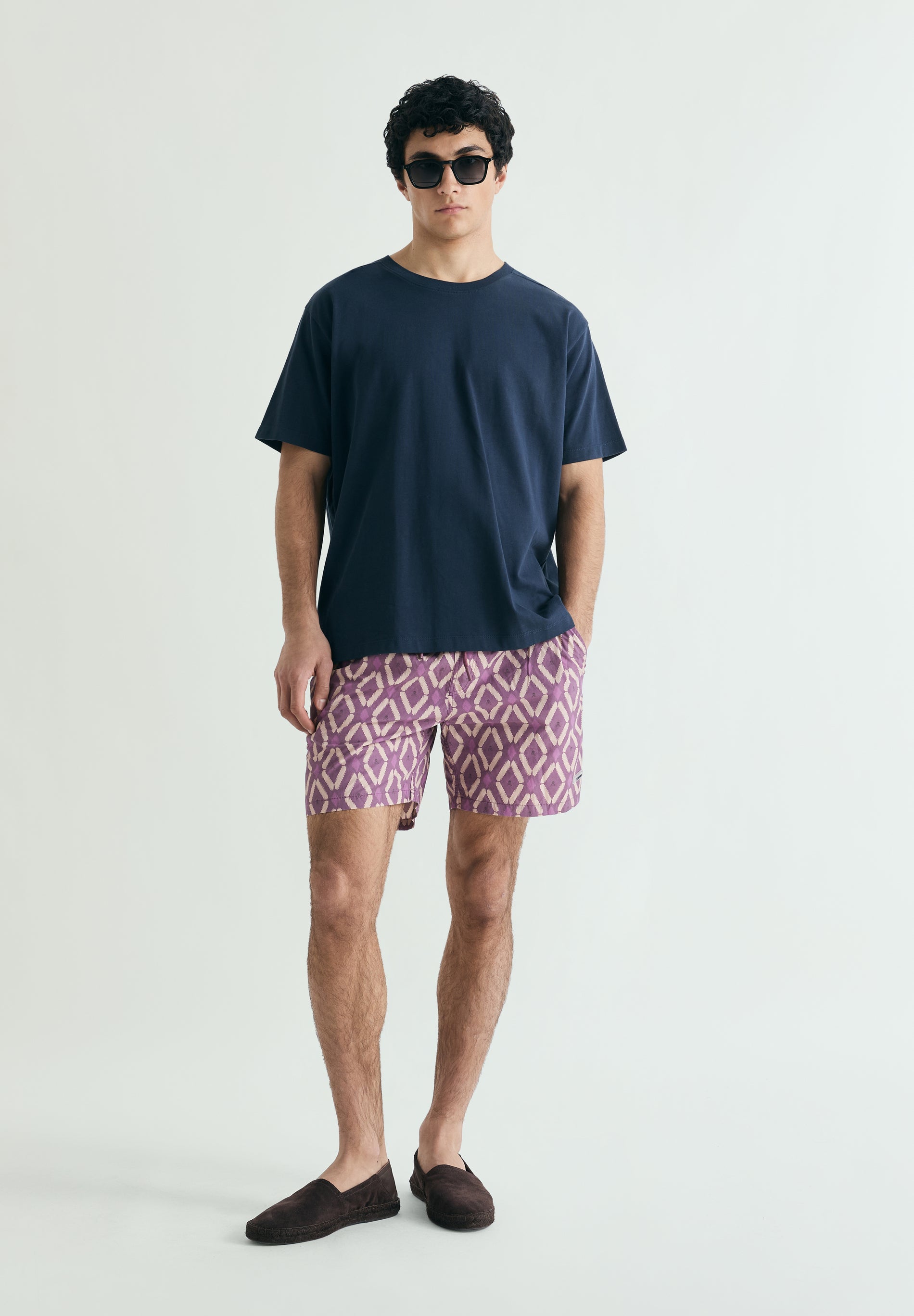 PRINTED SWIMMING TRUNKS