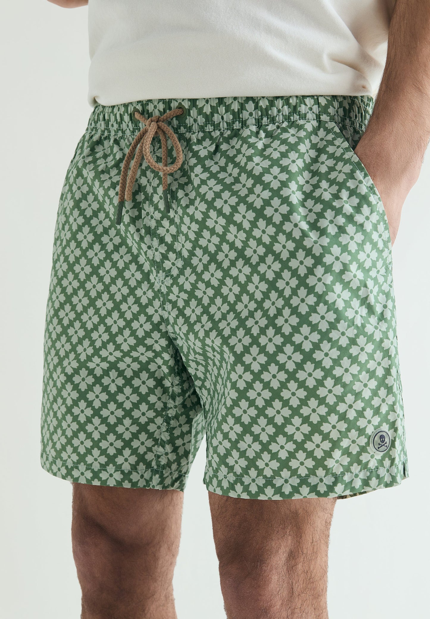 PRINTED SWIMMING TRUNKS