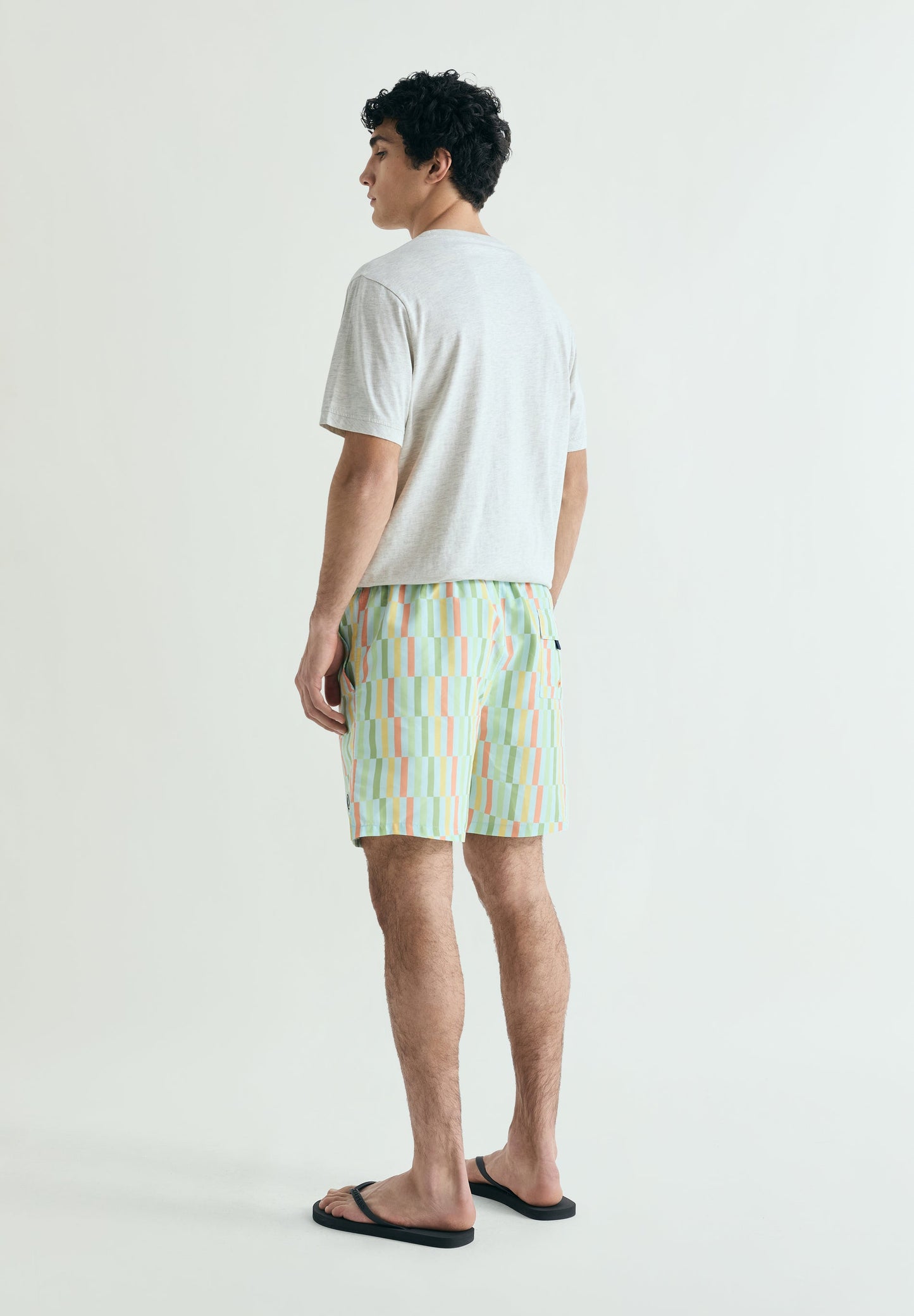 MULTICOLOURED PRINT SWIMSUIT