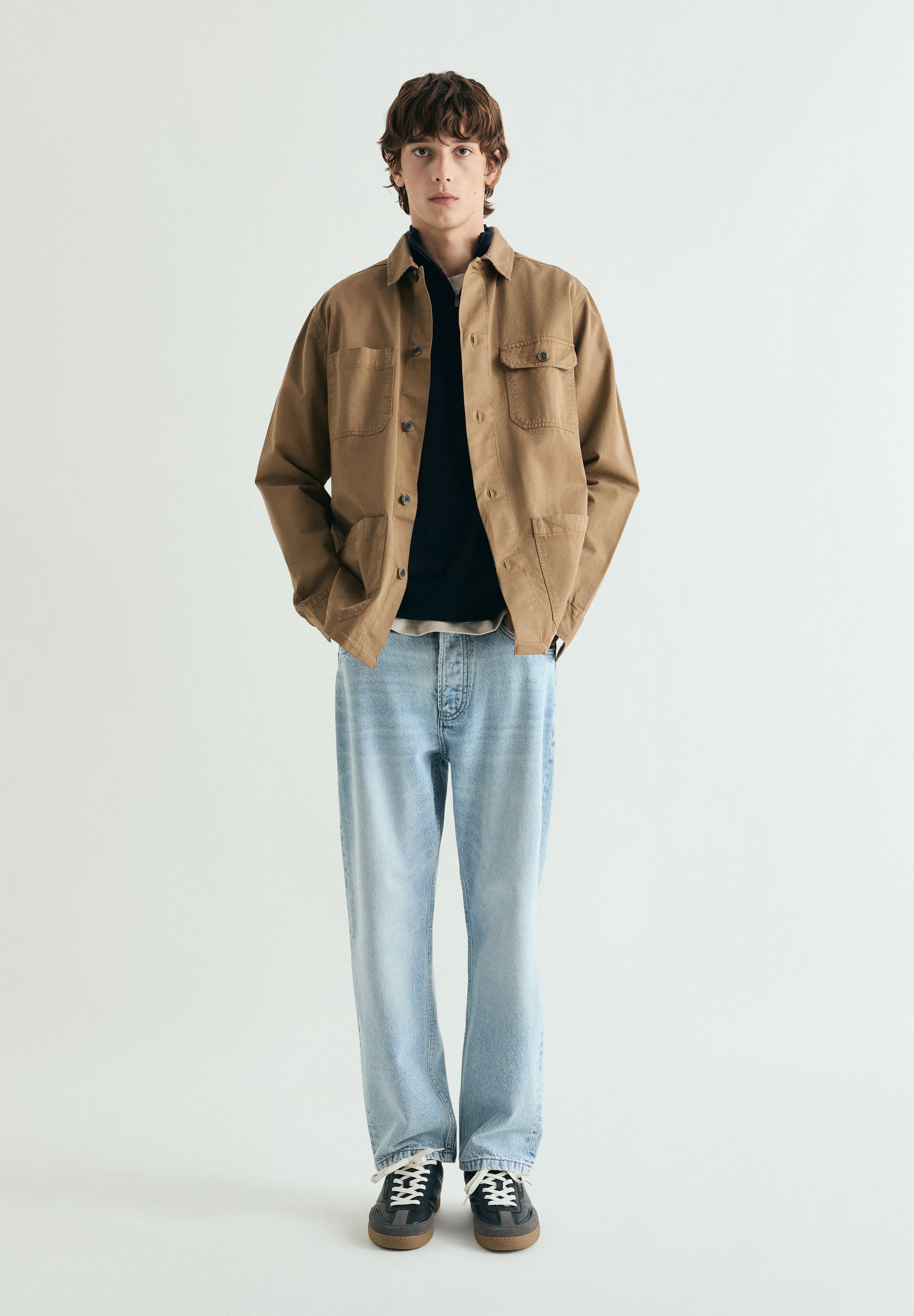 HIGH NECK KNIT SWEATER