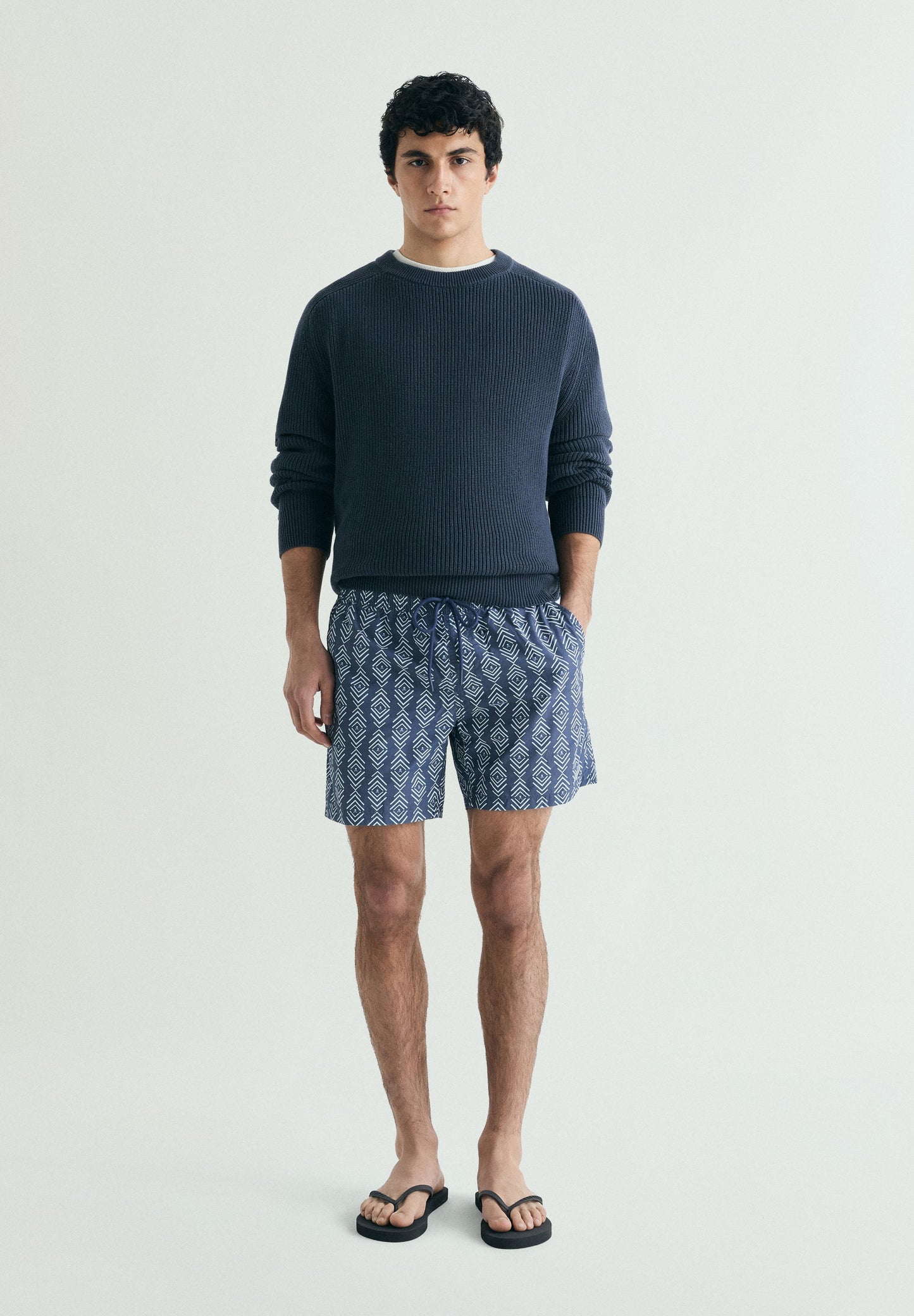 PRINTED SWIMMING TRUNKS