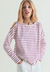 STRIPED CUT OUT T-SHIRT