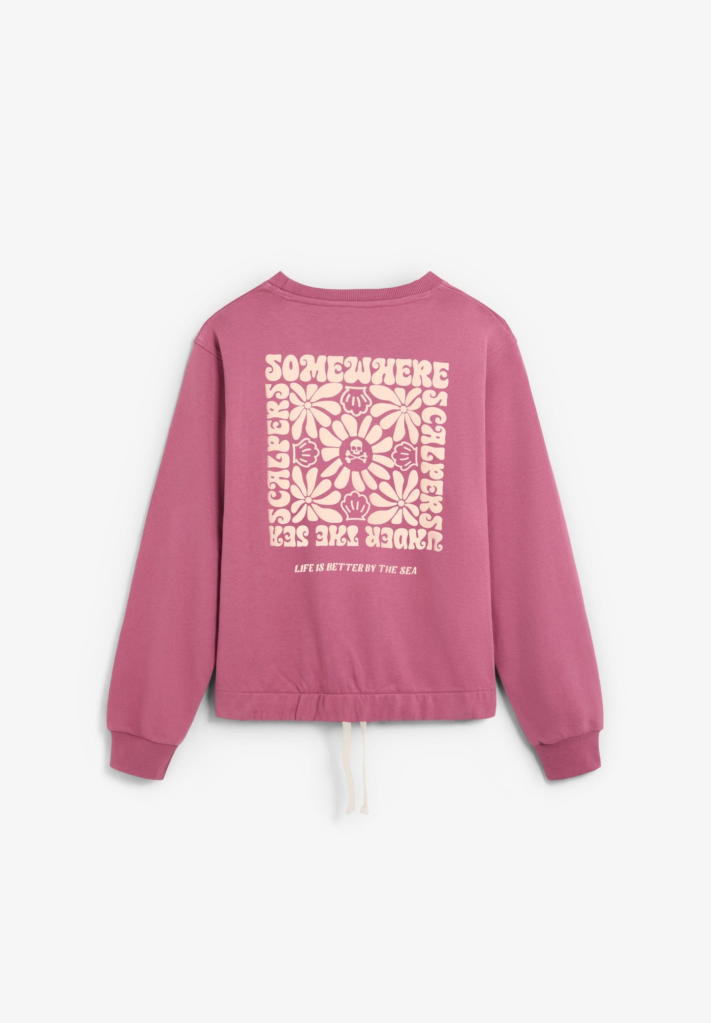 ADJUSTABLE DRAWSTRING SWEATSHIRT