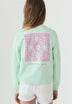 ADJUSTABLE DRAWSTRING SWEATSHIRT