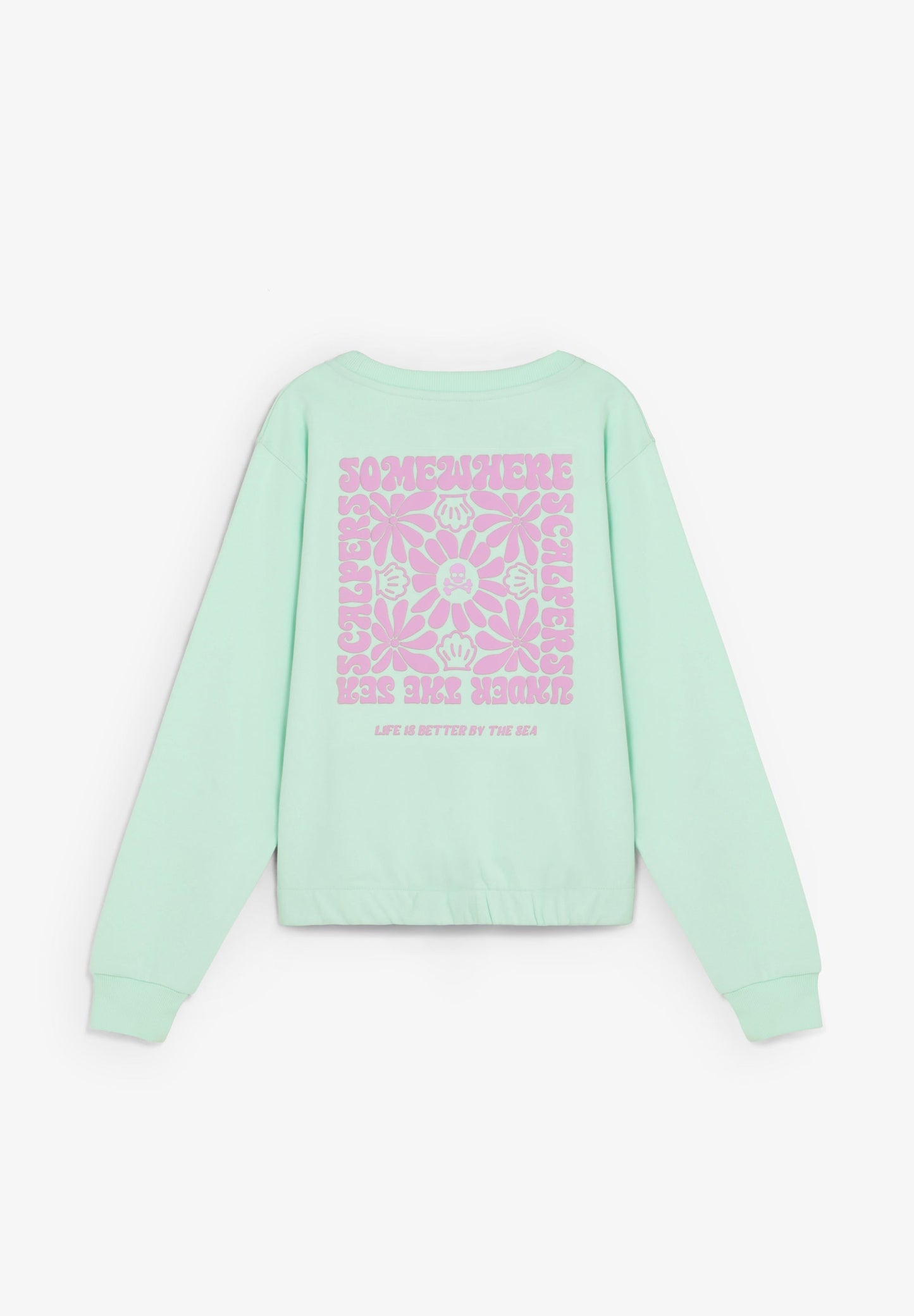 ADJUSTABLE DRAWSTRING SWEATSHIRT