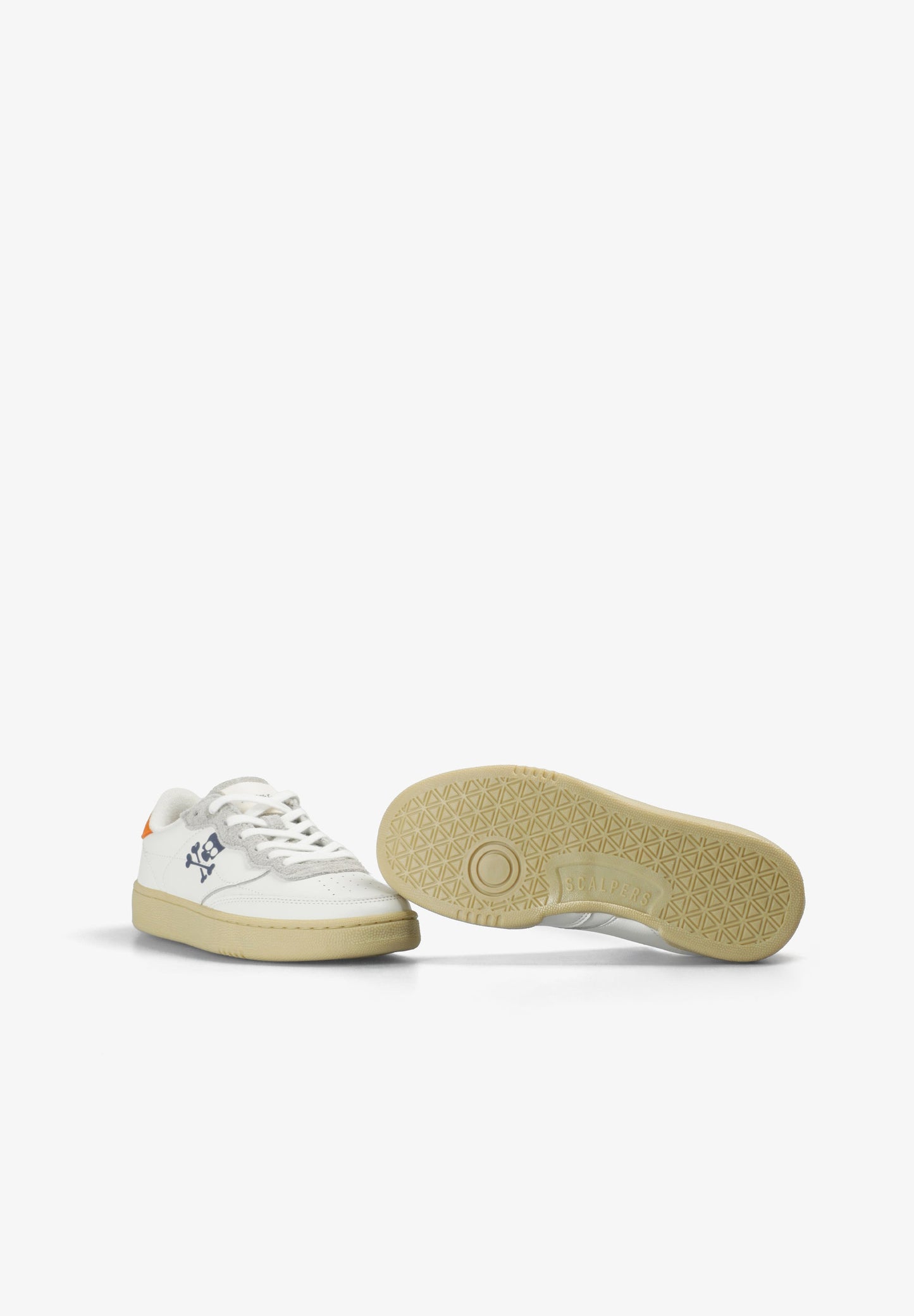 CONTRAST SKULL SNEAKERS