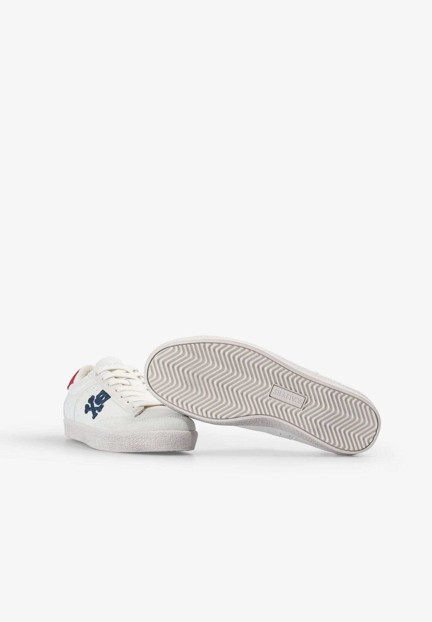 CONTRAST SKULL SNEAKERS