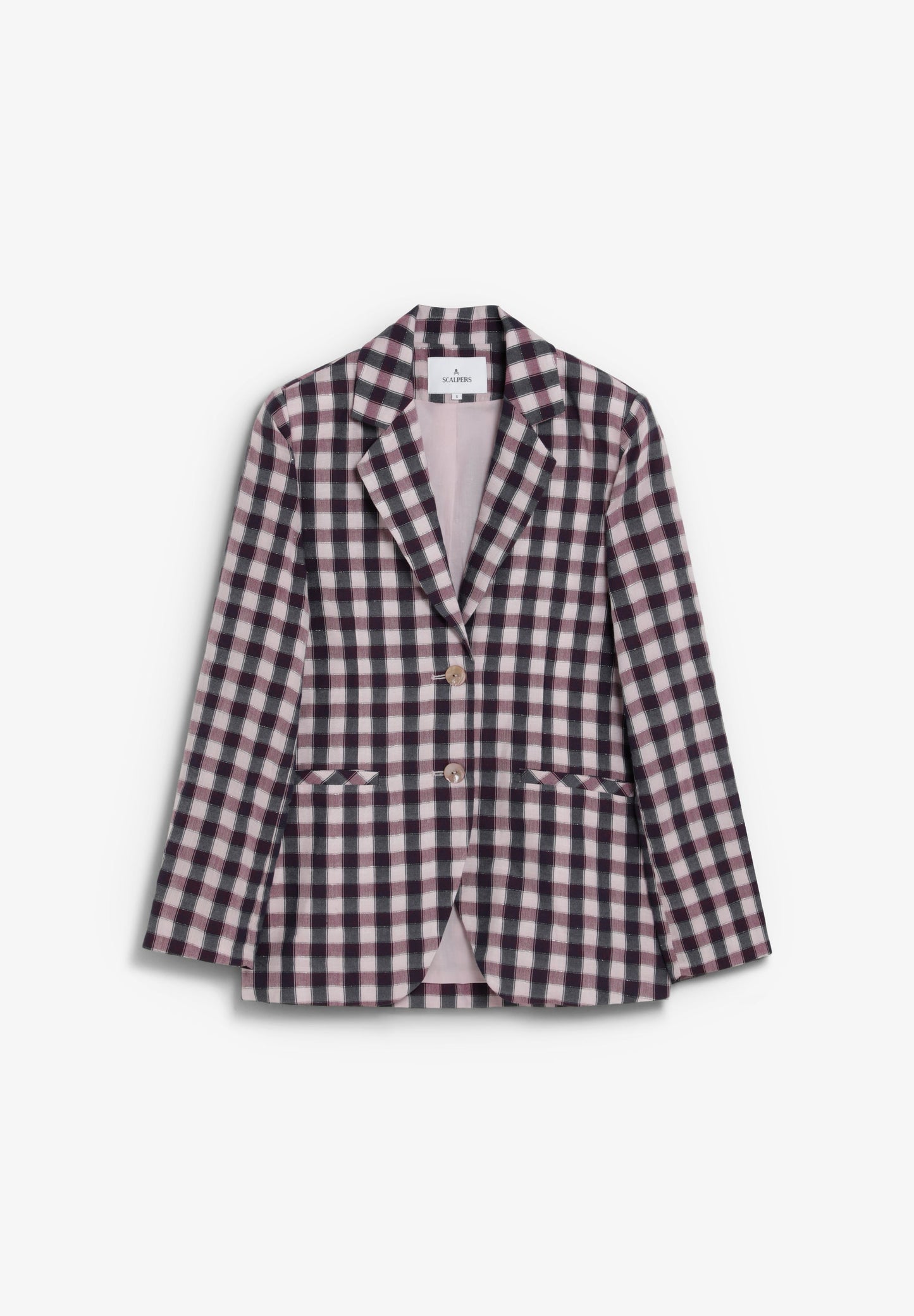 GINGHAM BLAZER