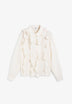 SCSTRIPES FRILL SHIRT