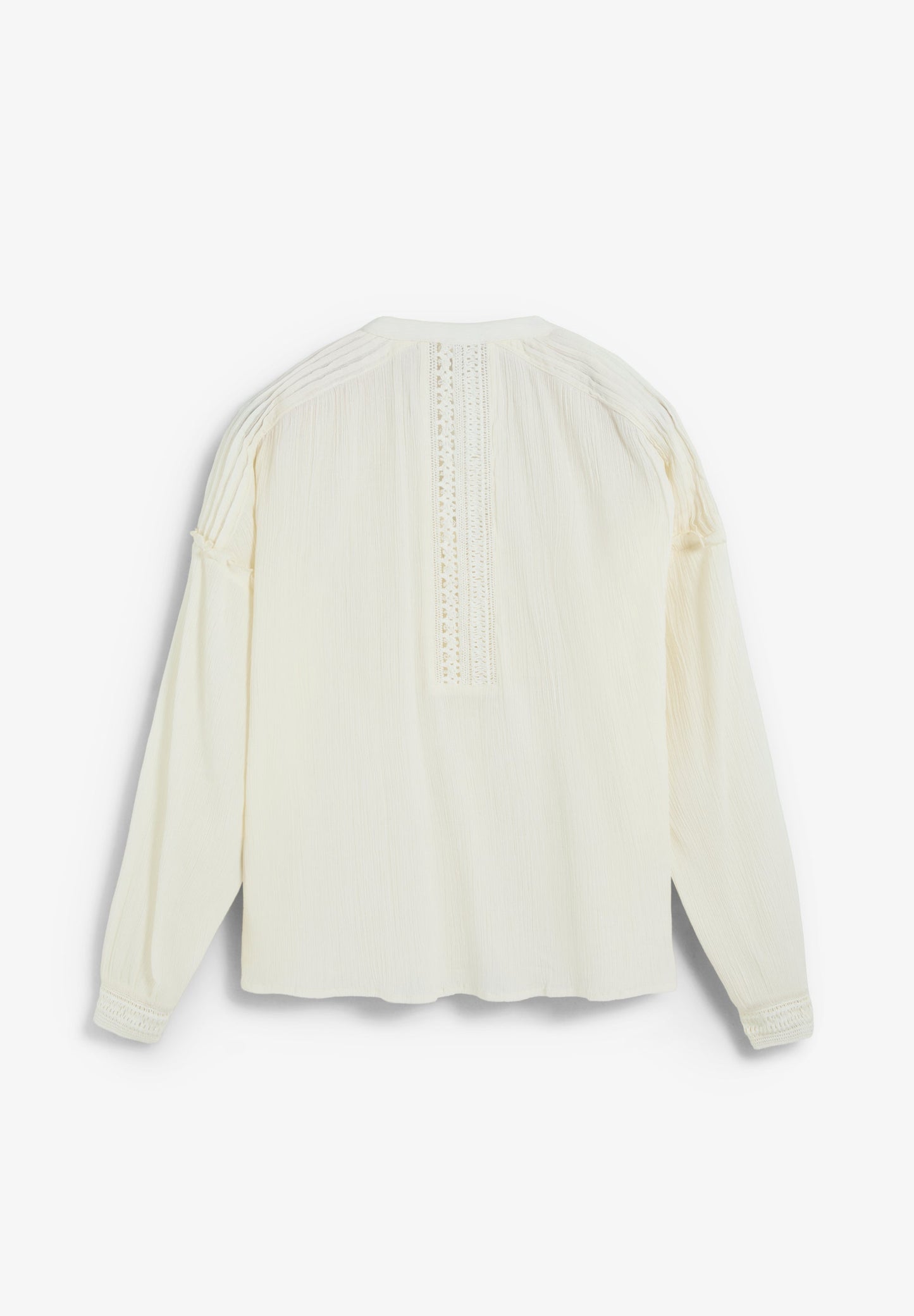 BLOUSE WITH LACE DETAIL