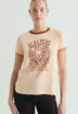 CONTRAST COLLAR T-SHIRT