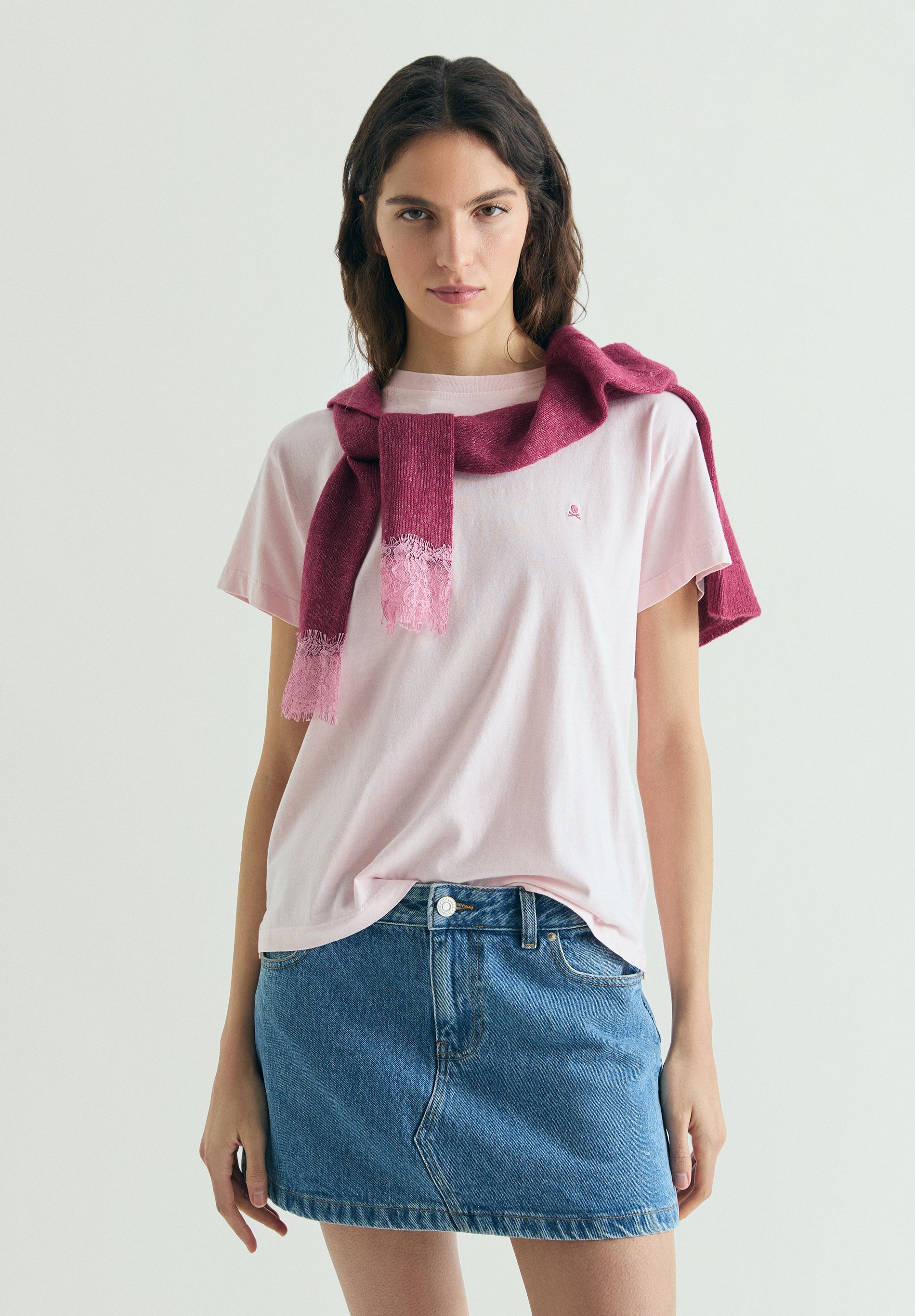 BASIC SKULL T-SHIRT
