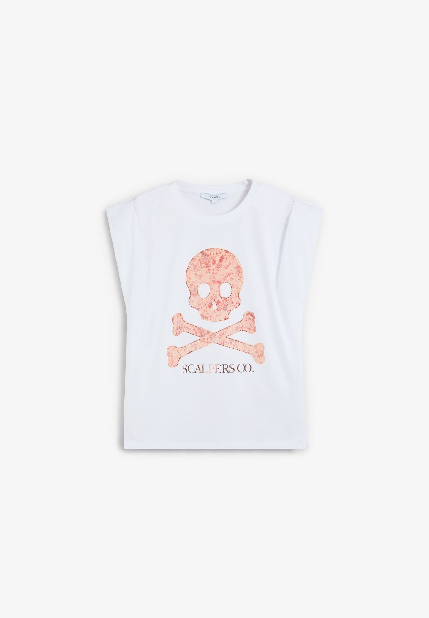 SCTIEDYE TRIZE SKULL TEE