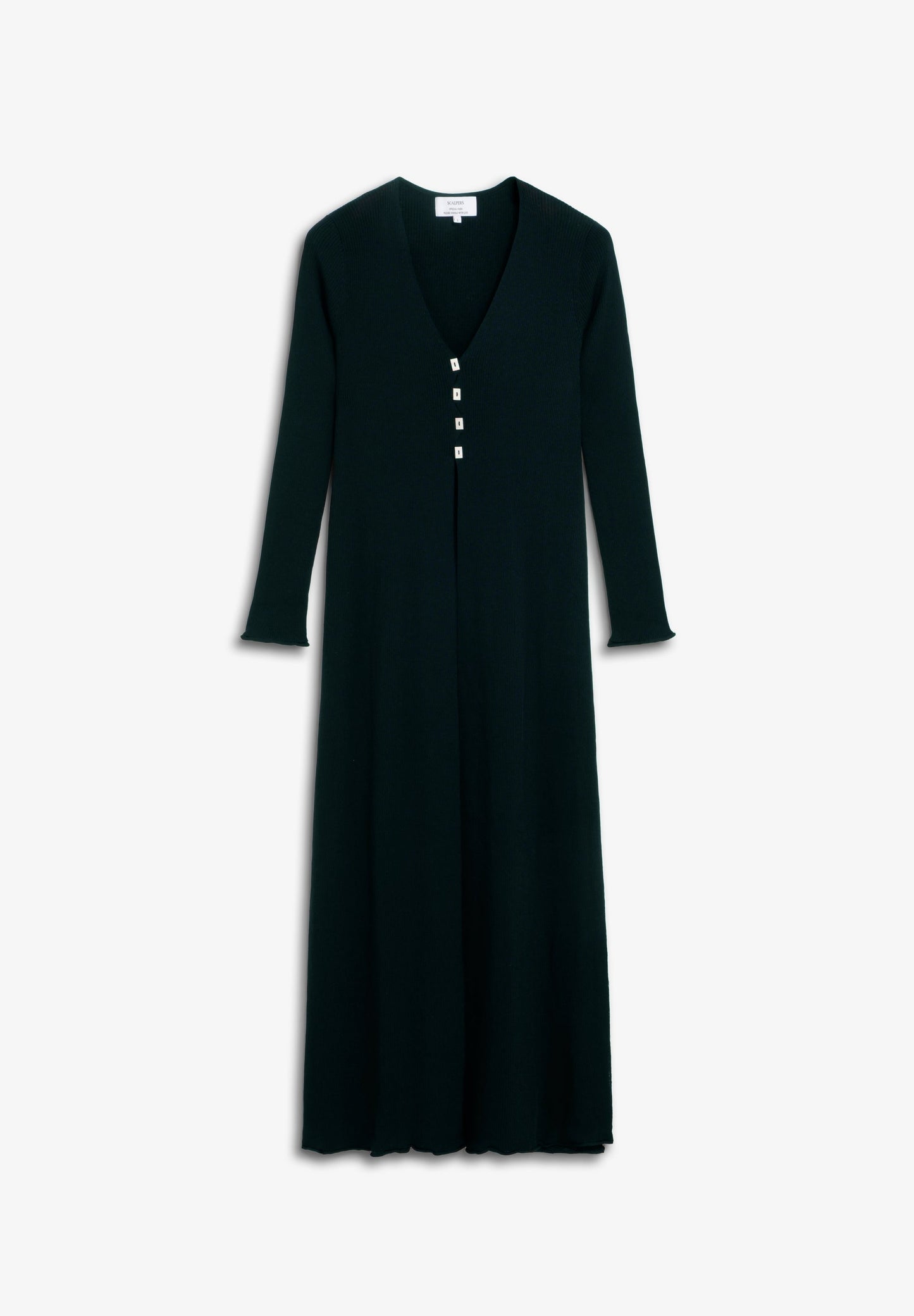 SCBUTTONS LONG KNIT CARDIGAN