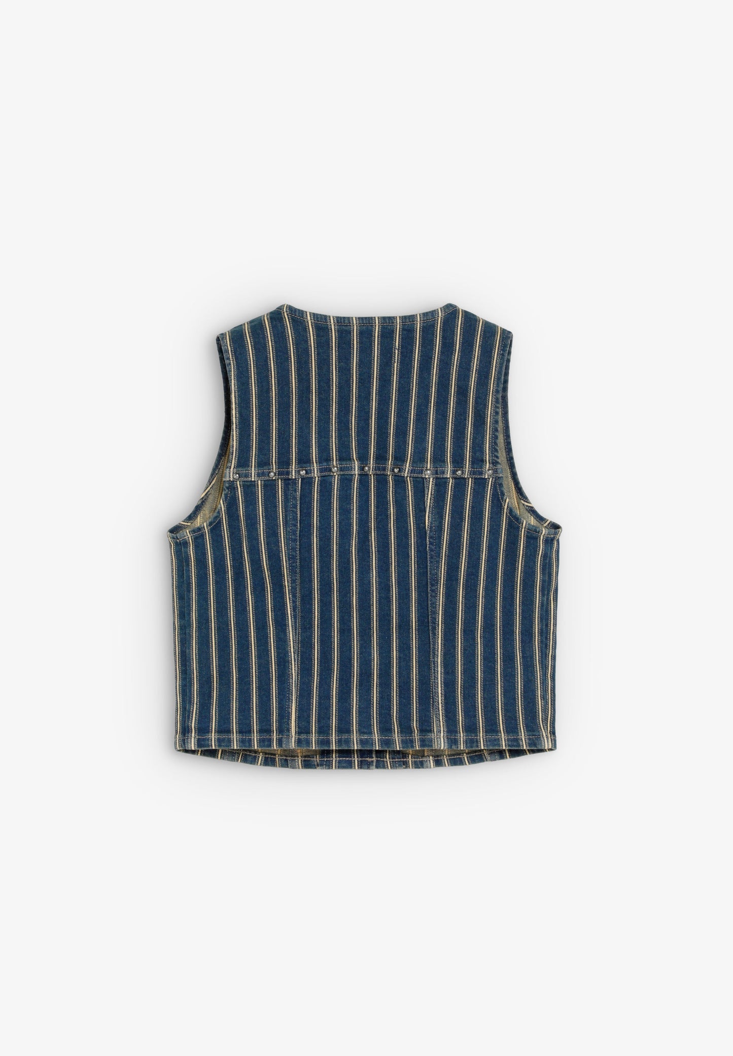 SCSTRIPES DENIM VEST