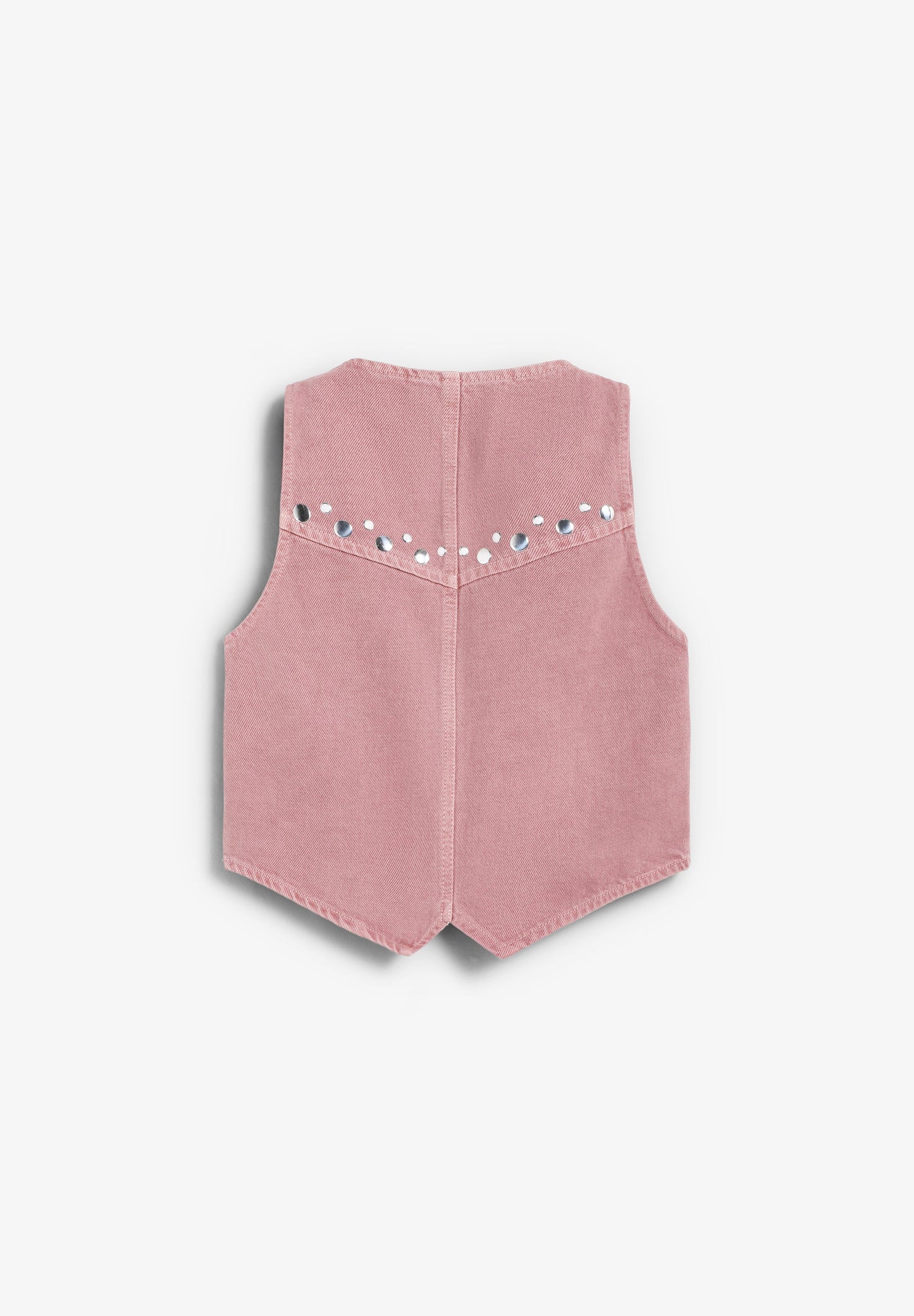 CHALECO DENIM STUDS - Scalpers