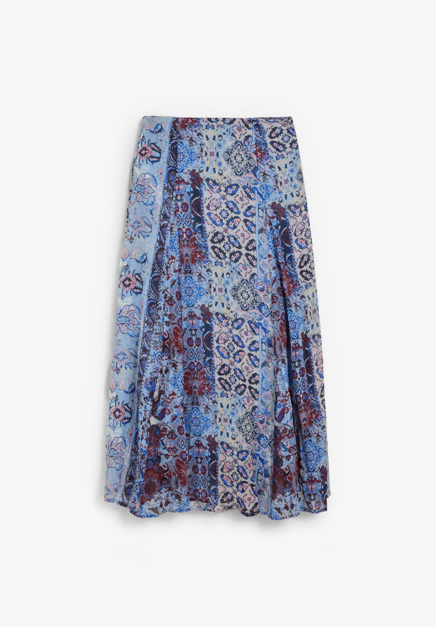 FLOWING MIDI SKIRT