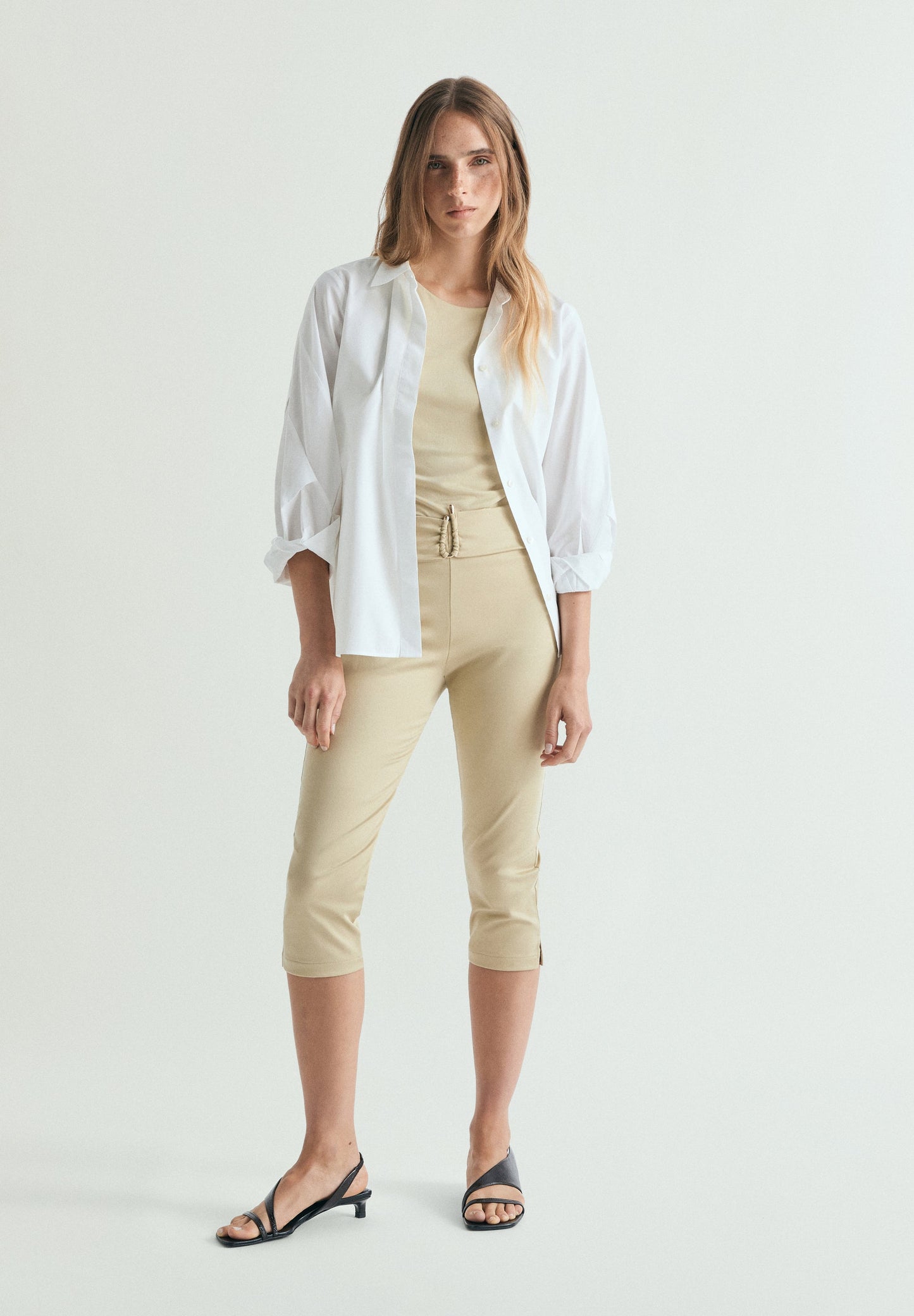 CAPRI TROUSERS WITH BELT