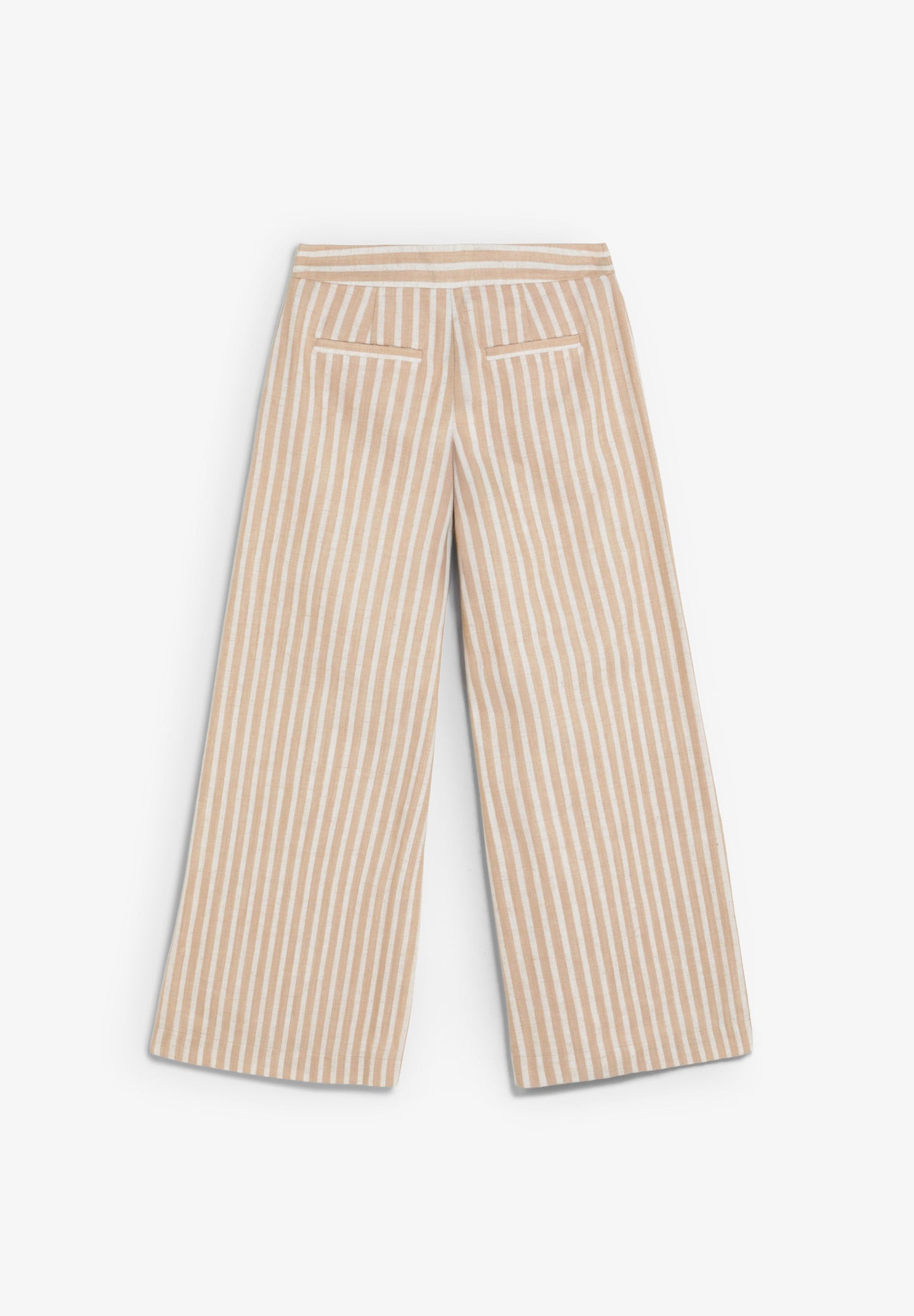 STRIPED LINEN TROUSERS