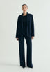 TROUSERS WITH TOPSTITCHING DETAIL