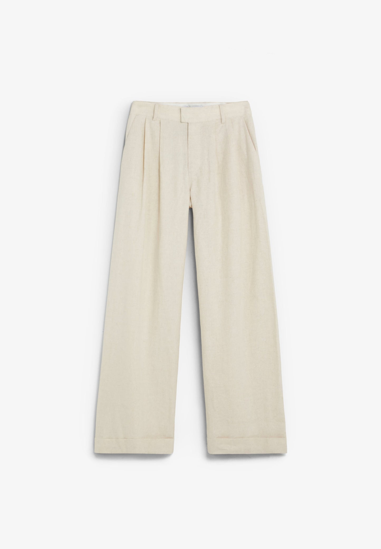 DART LINEN TROUSERS