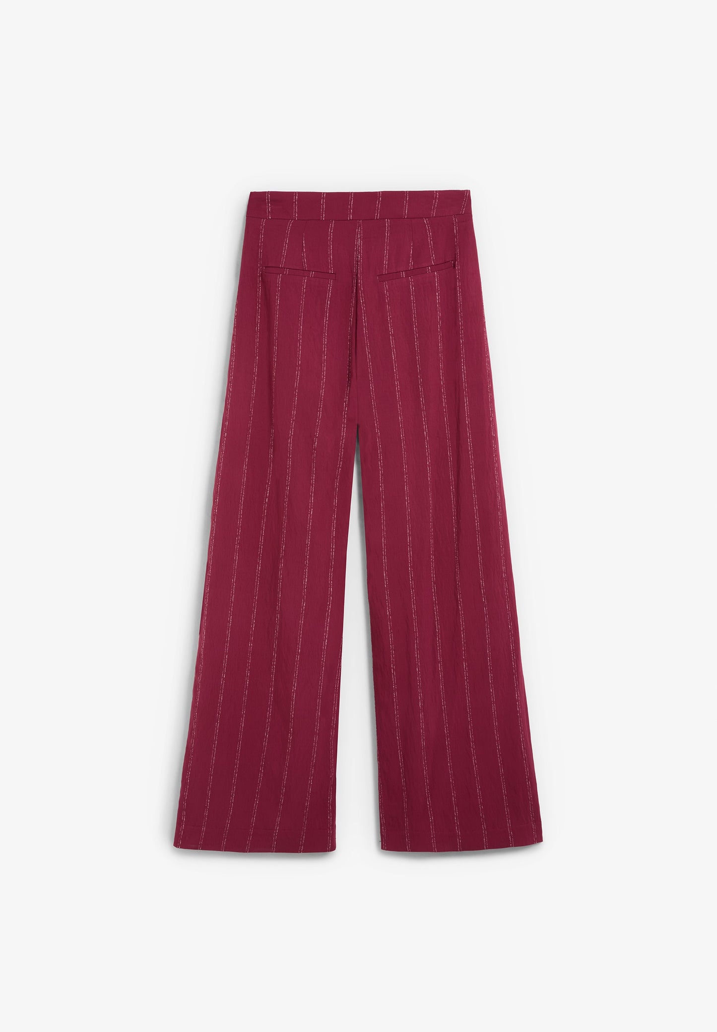 STRIPED TROUSERS WITH DARTS