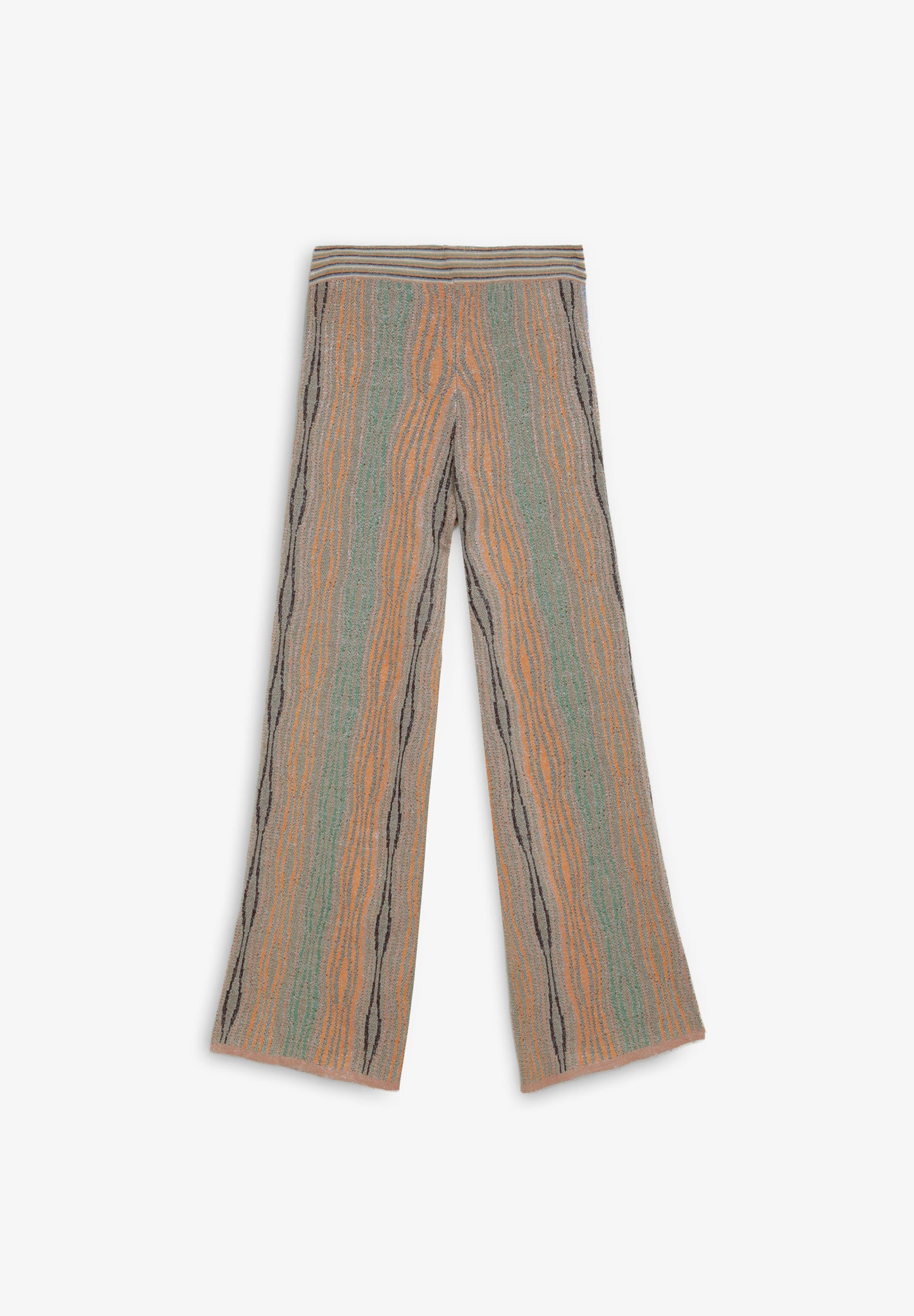 MULTICOLOURED KNIT TROUSERS